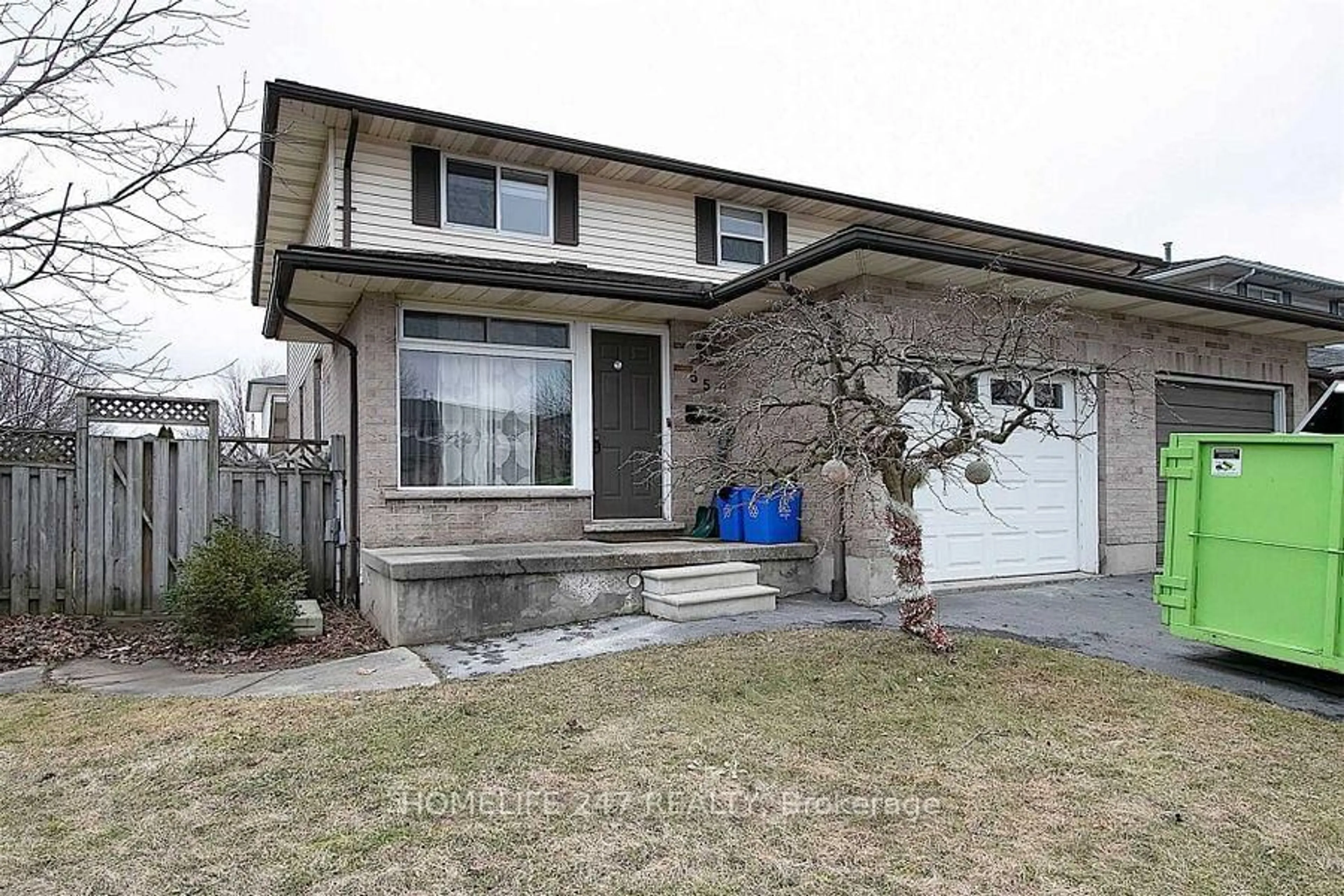 Home with brick exterior material, street for 55 GALT Rd, Stratford Ontario N5A 7S6