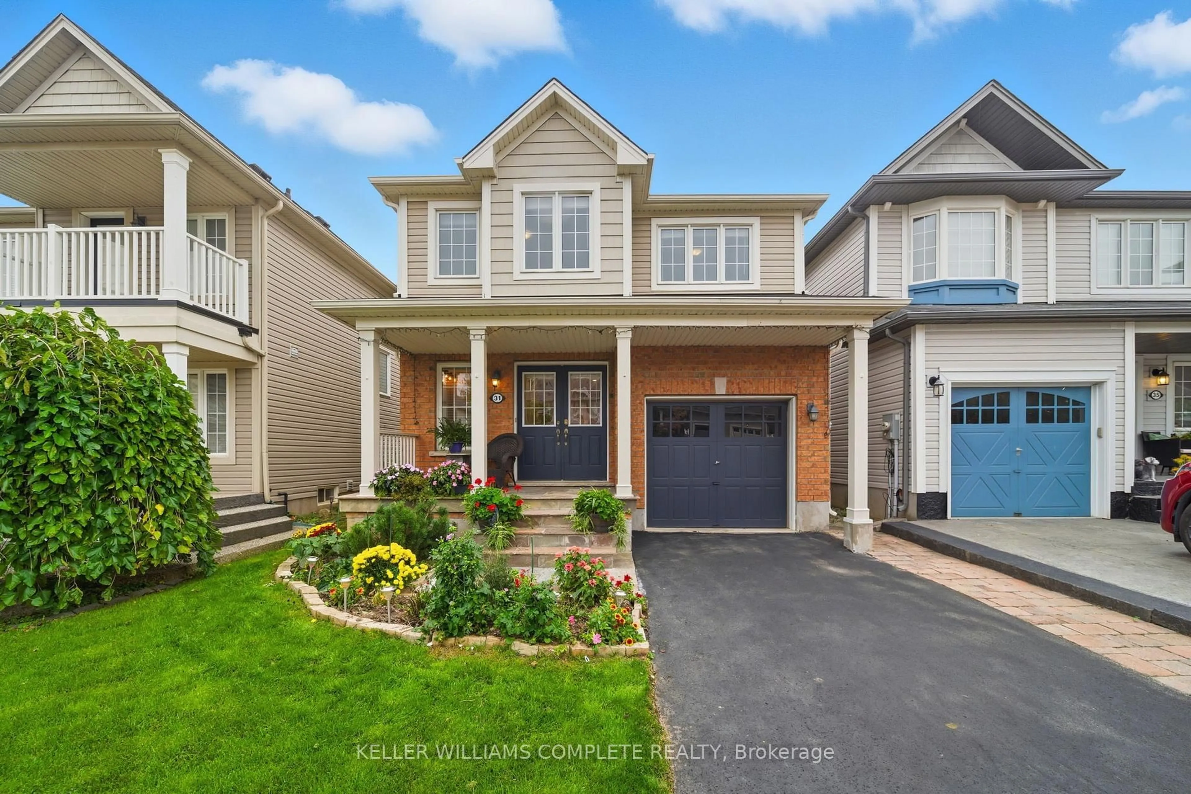 Home with brick exterior material, street for 31 GOWLAND Dr, Hamilton Ontario L0R 1C0