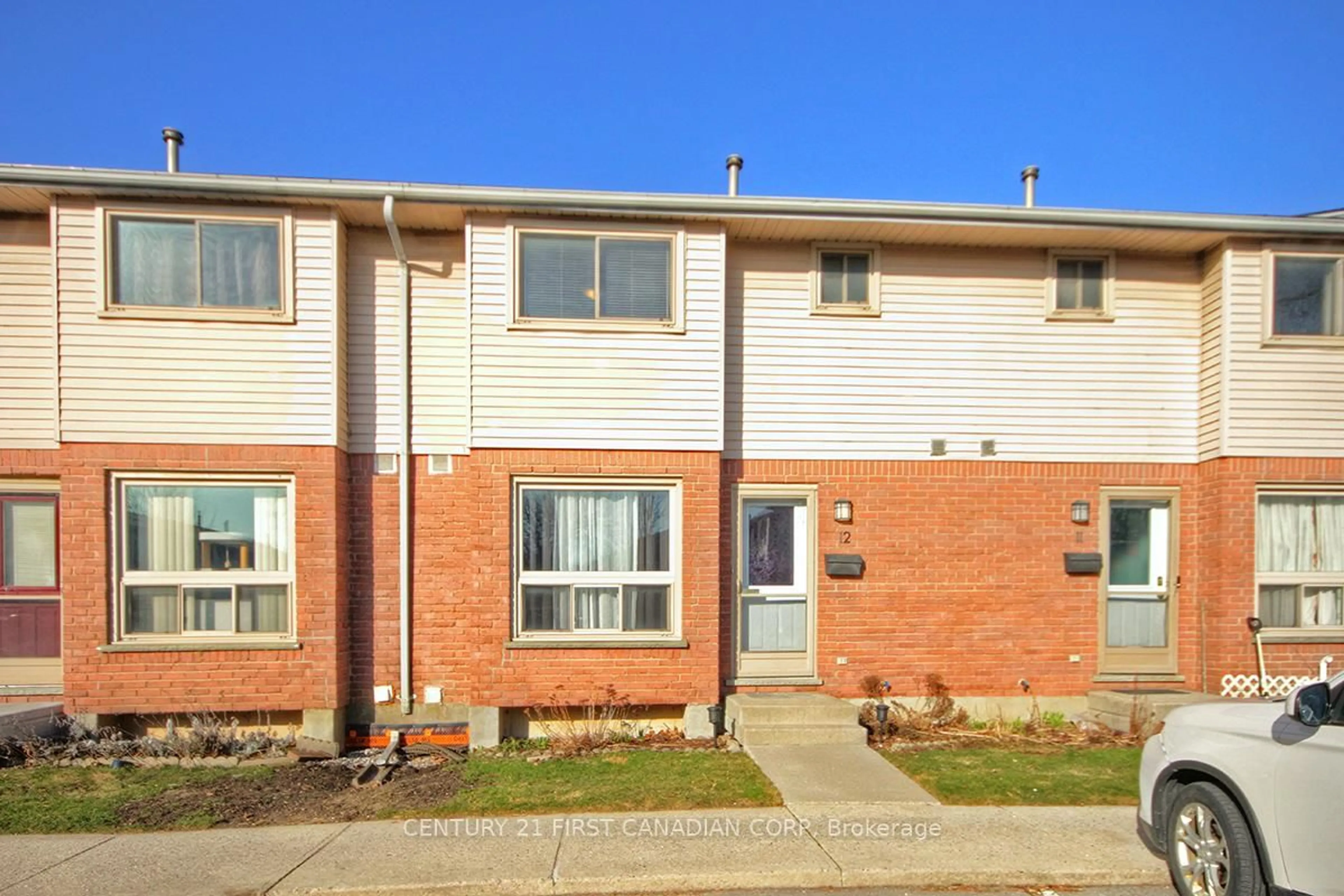 Home with brick exterior material, street for 75 Ansondale Rd #12, London South Ontario N6C 5W3