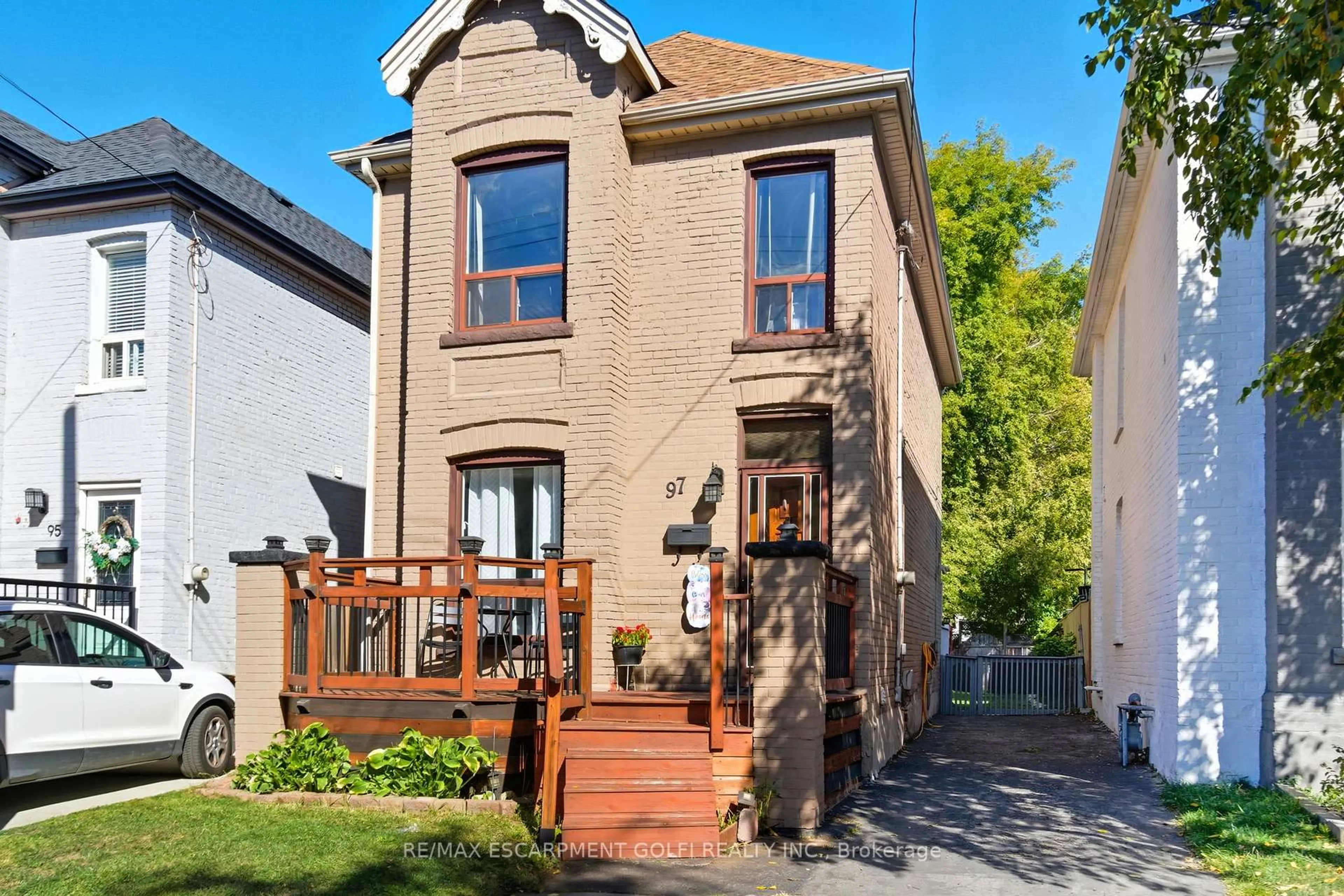 Home with brick exterior material, street for 97 FRANCIS St, Hamilton Ontario L8L 3V4