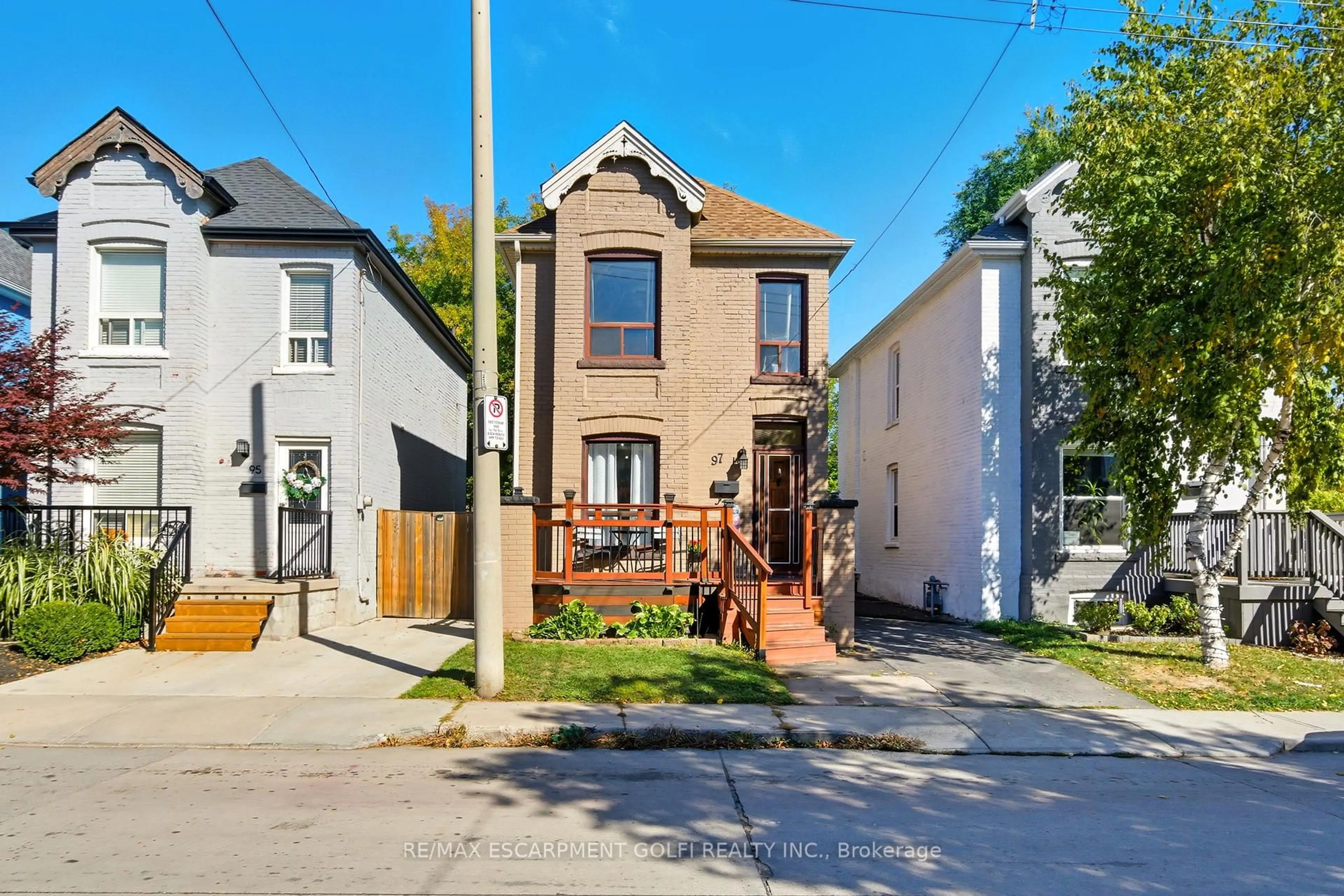 Home with brick exterior material, street for 97 FRANCIS St, Hamilton Ontario L8L 3V4