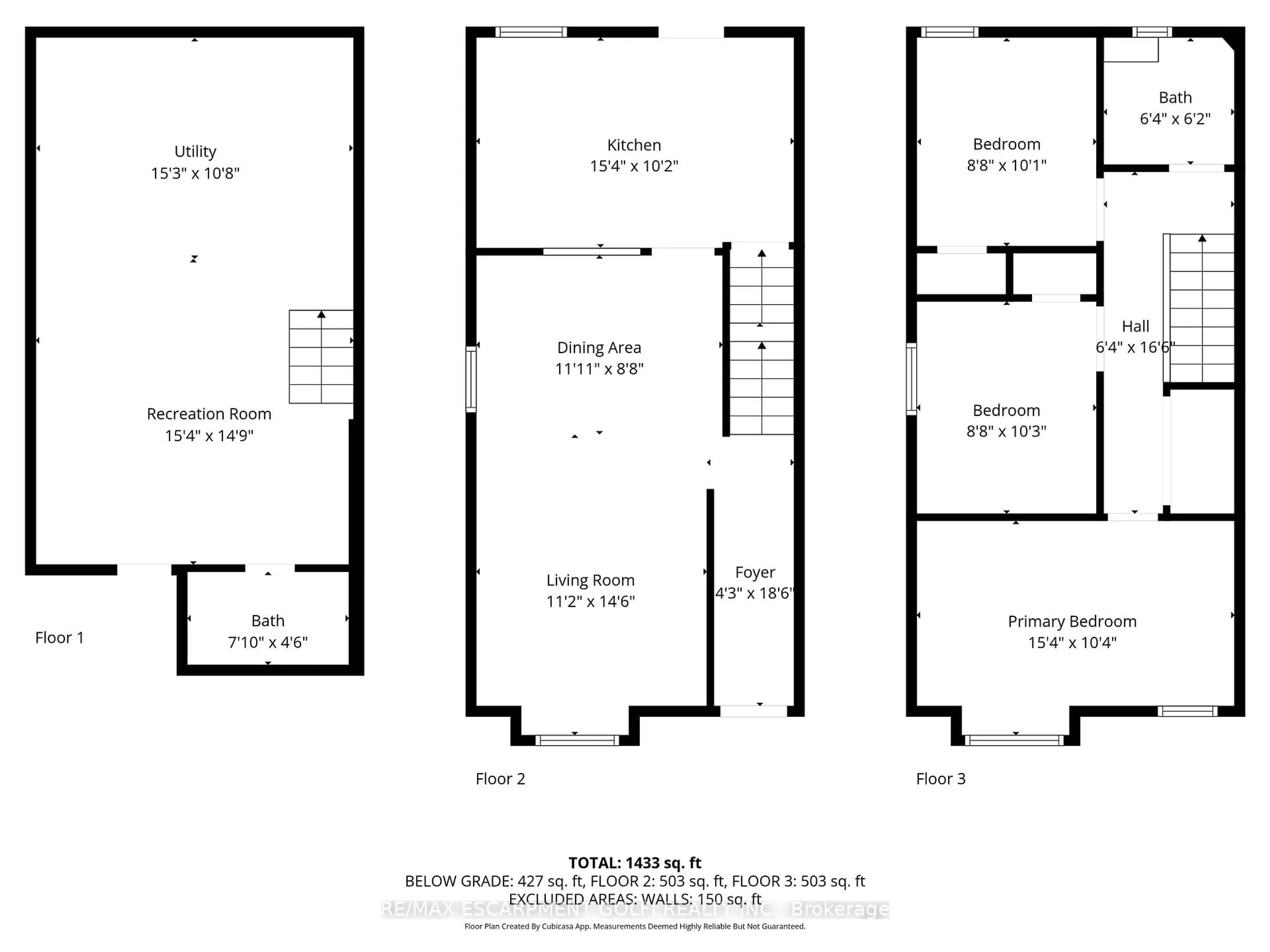 Floor plan for 97 FRANCIS St, Hamilton Ontario L8L 3V4