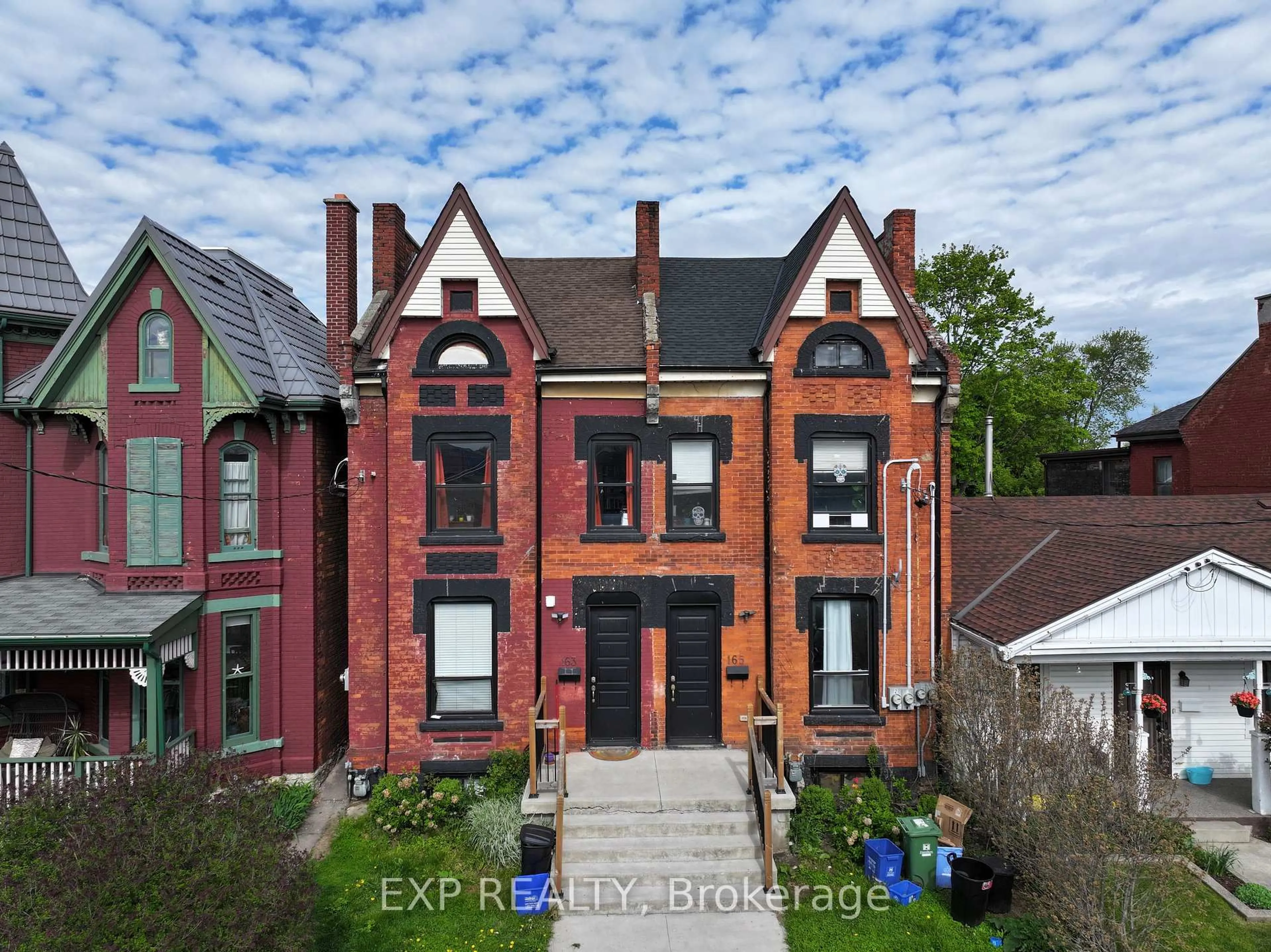 Home with brick exterior material, building for 165 Emerald St, Hamilton Ontario L8L 5K9