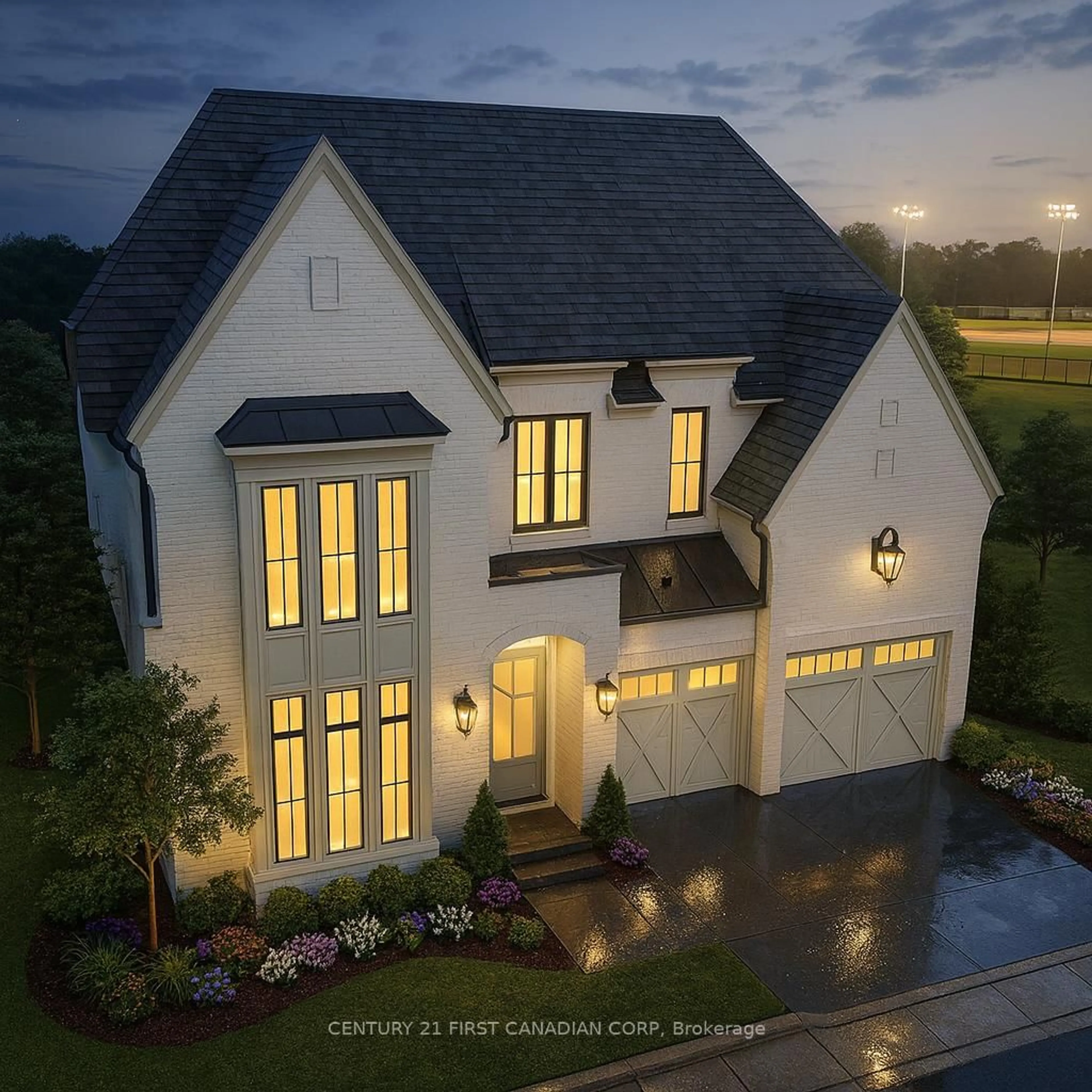 Home with brick exterior material, street for Lot 20 Foxborough Pl, Thames Centre Ontario N0M 2P0