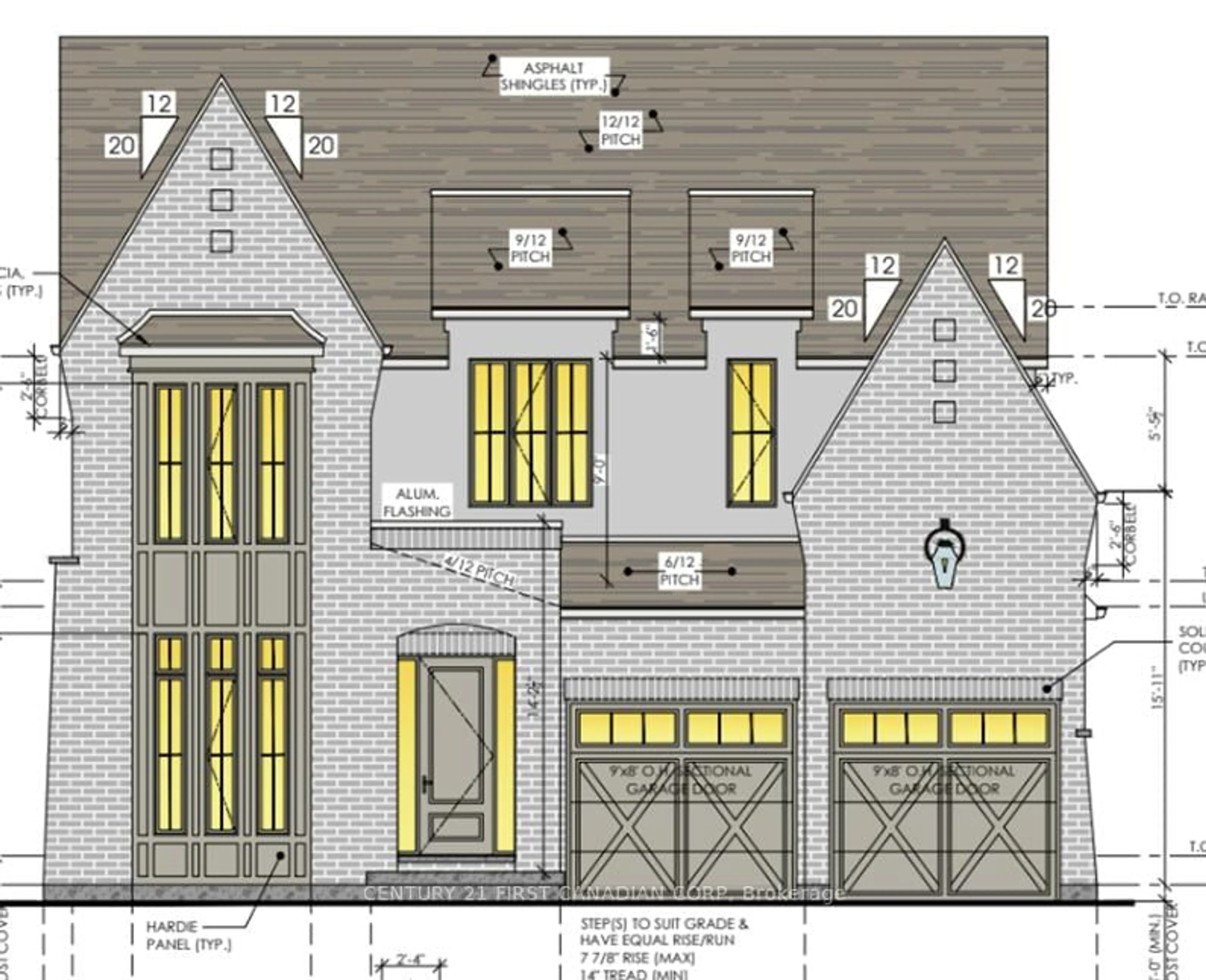 Home with brick exterior material, building for Lot 20 Foxborough Pl, Thames Centre Ontario N0M 2P0