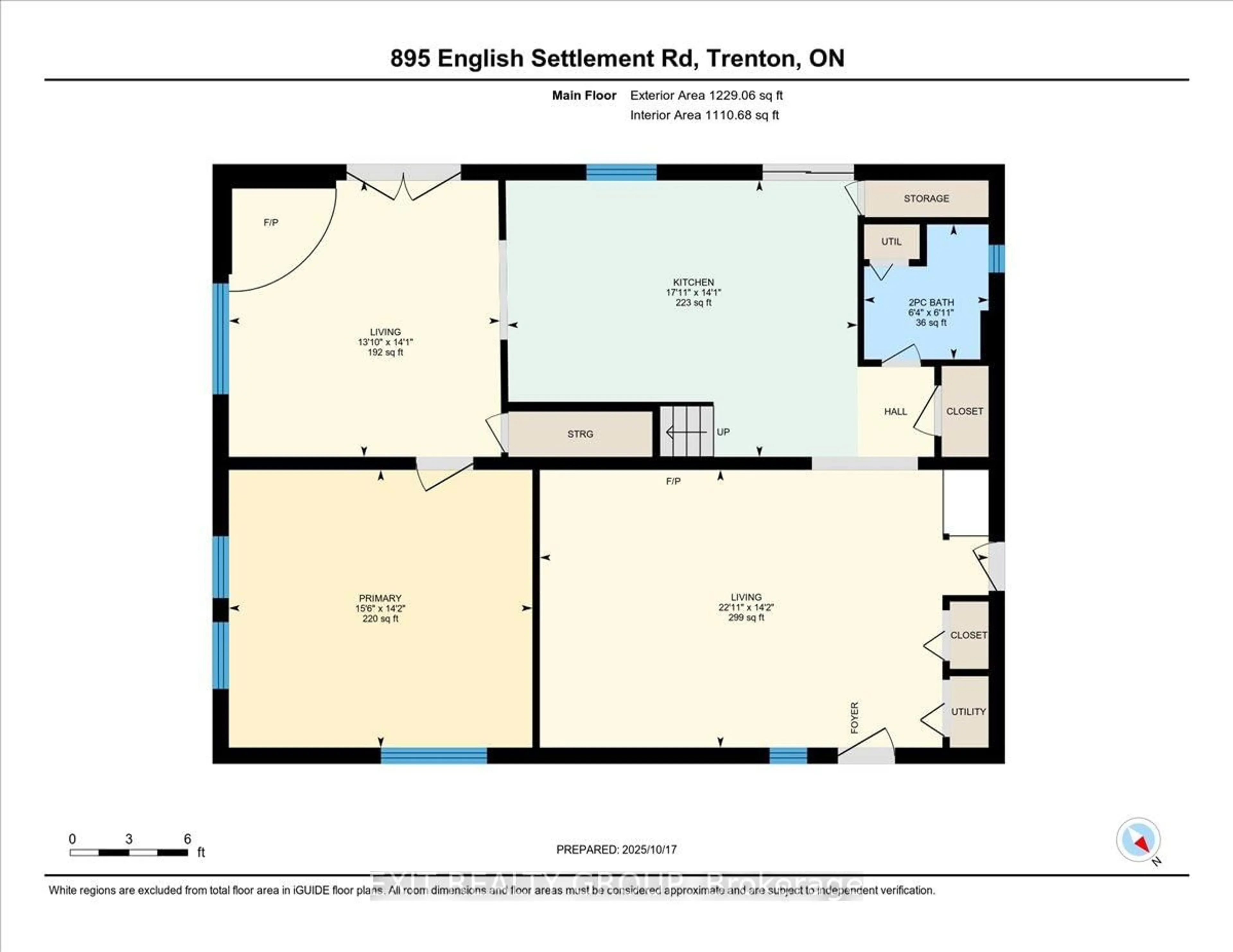 Floor plan for 895 English Settlement Rd, Trenton Ontario K8V 5P7