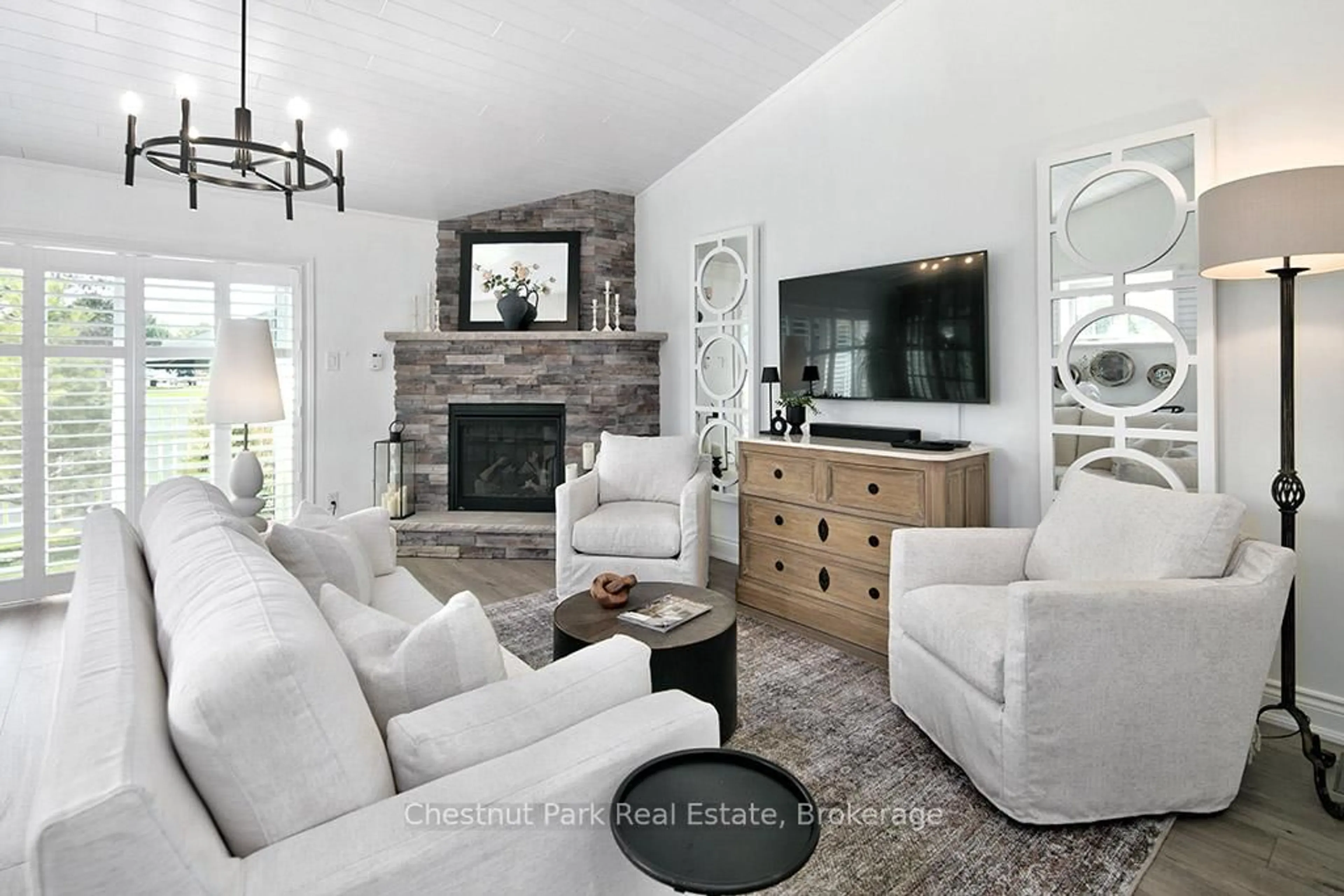 Living room with furniture, unknown for 83 Victoria St #16, Meaford Ontario N4L 1R4