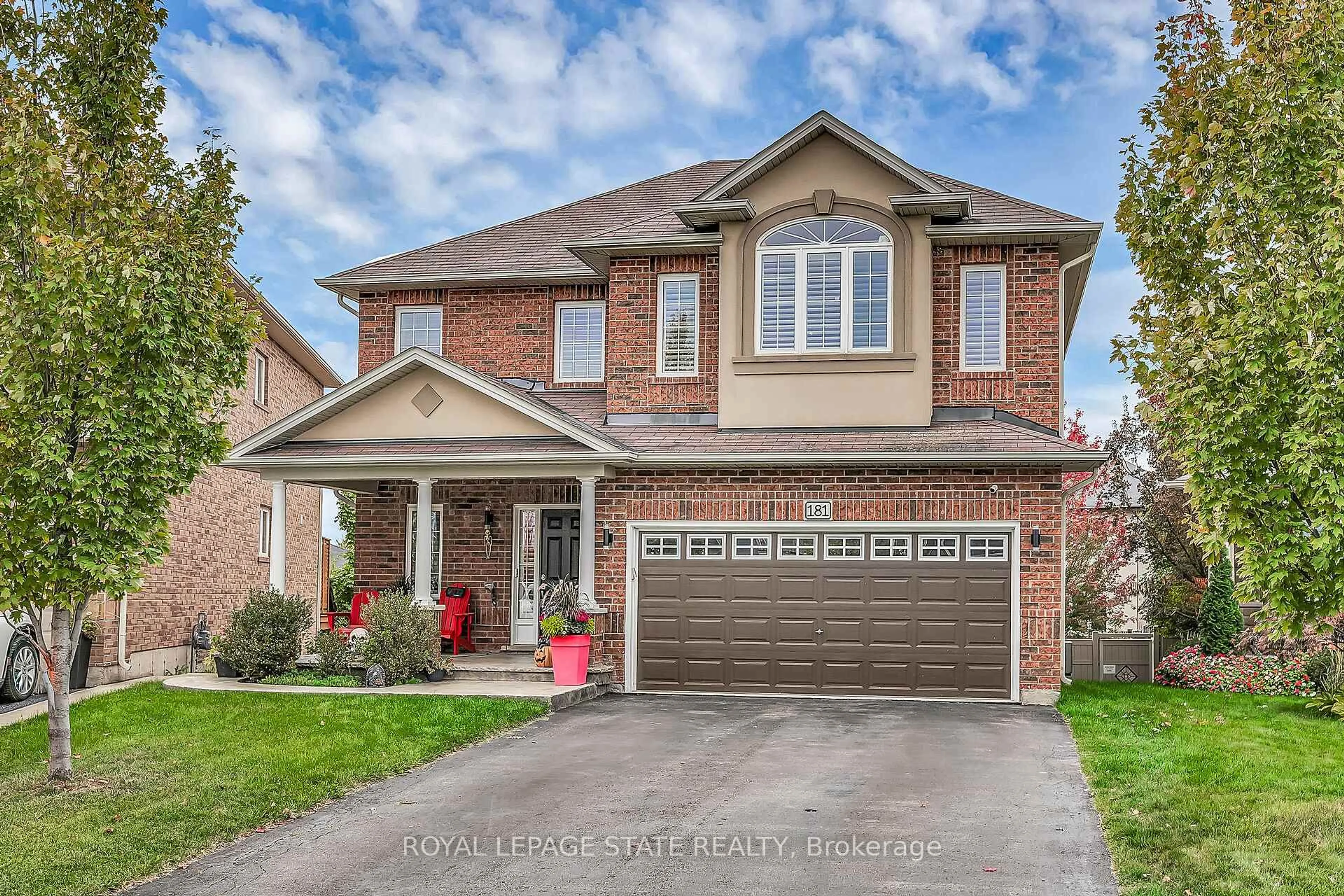 Home with brick exterior material, street for 181 Springview Dr, Hamilton Ontario L8B 0V9