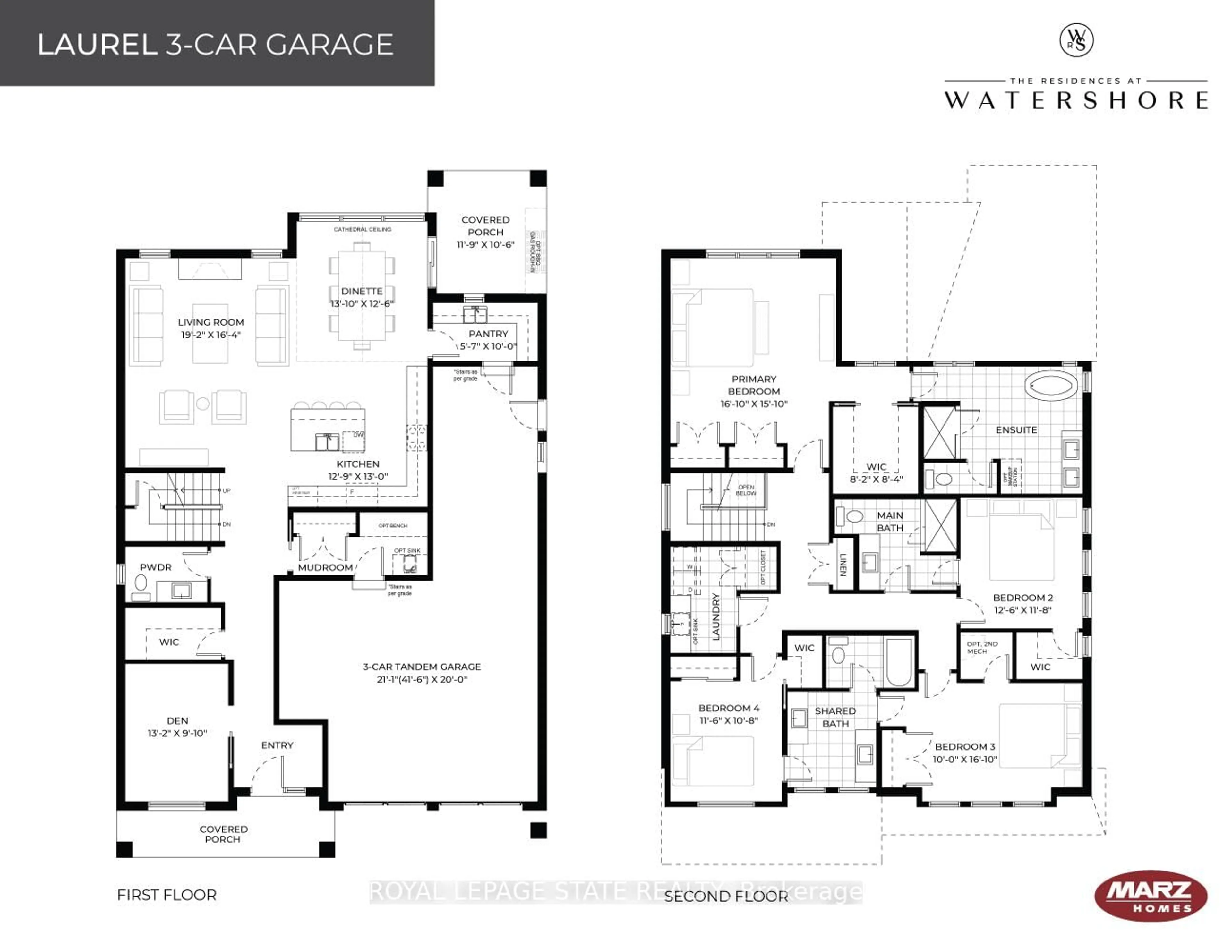 Floor plan for 100 Watershore Dr #Lot 2, Hamilton Ontario L8E 0C1