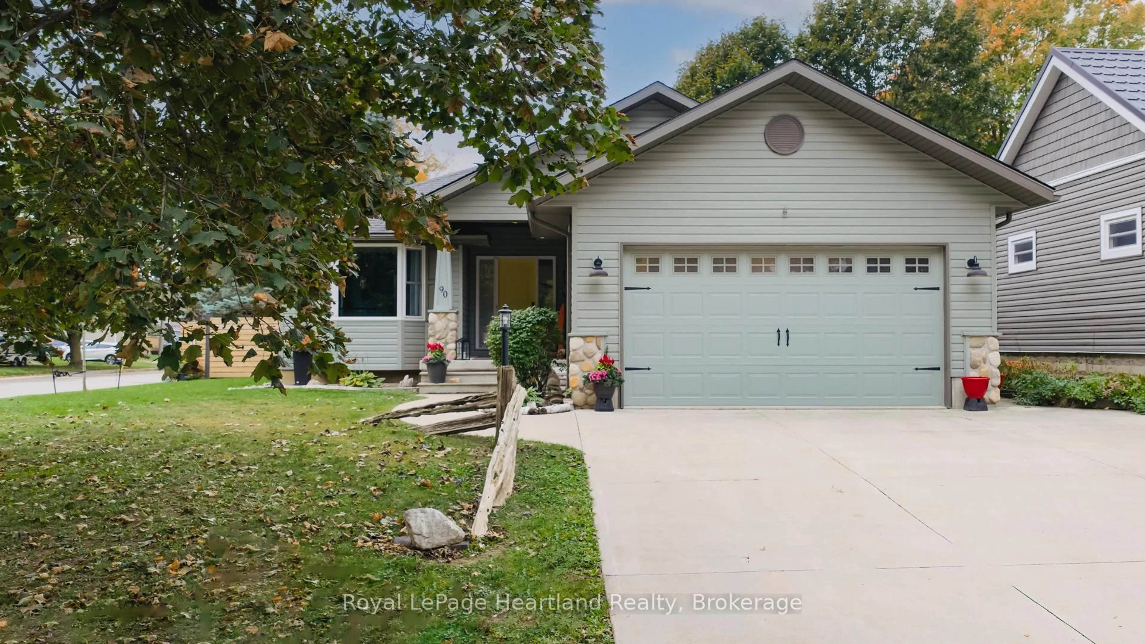 Home with vinyl exterior material, street for 90 Joseph St, Central Huron Ontario N0M 1L0