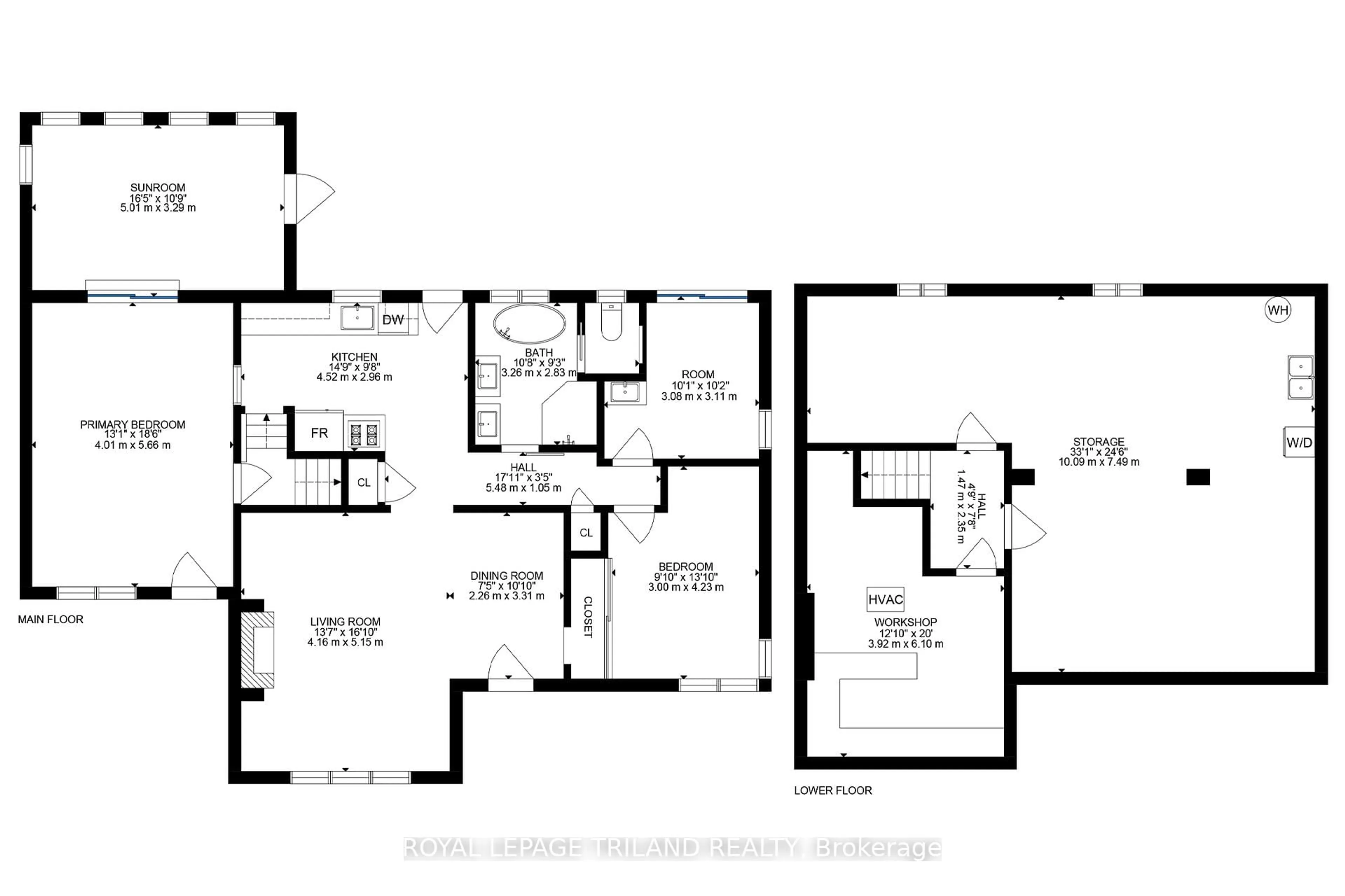 Floor plan for 285 Ontario St, Lambton Shores Ontario N0M 1T0