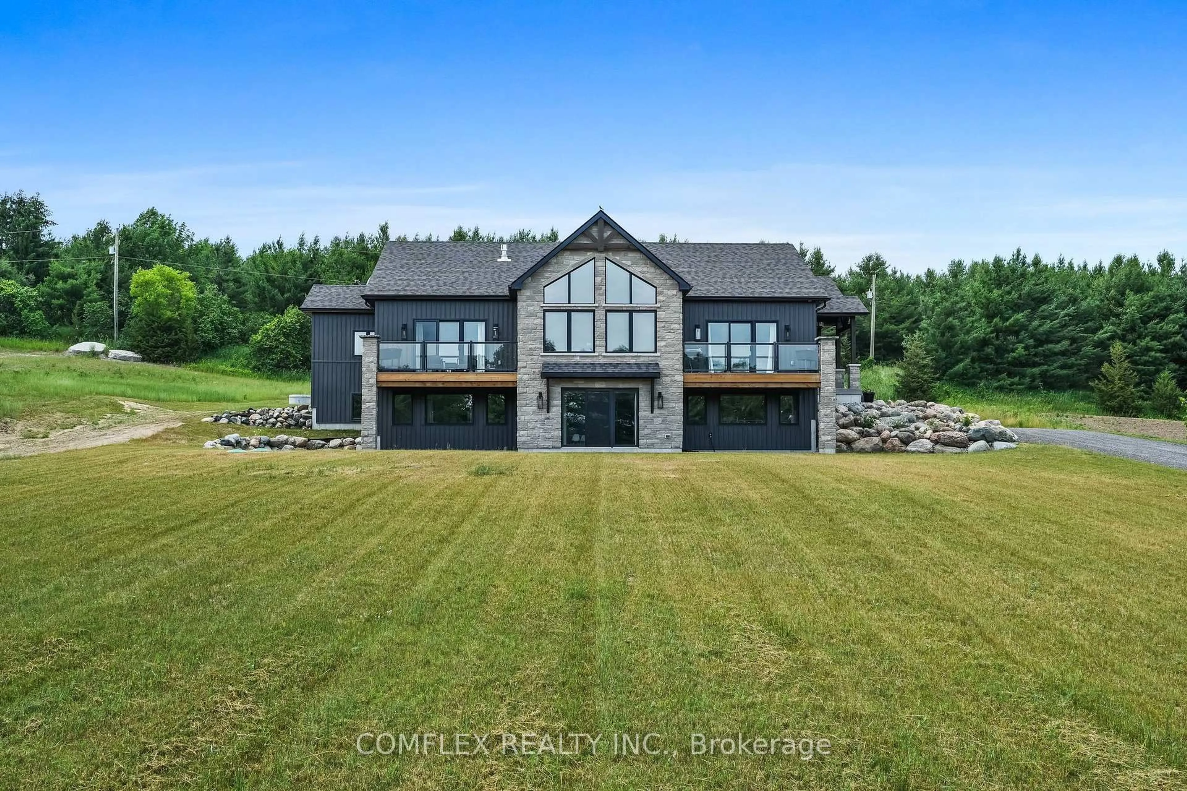 A pic from outside/outdoor area/front of a property/back of a property/a pic from drone, unknown for 580 Penryn Rd, Cramahe Ontario K0K 1S0