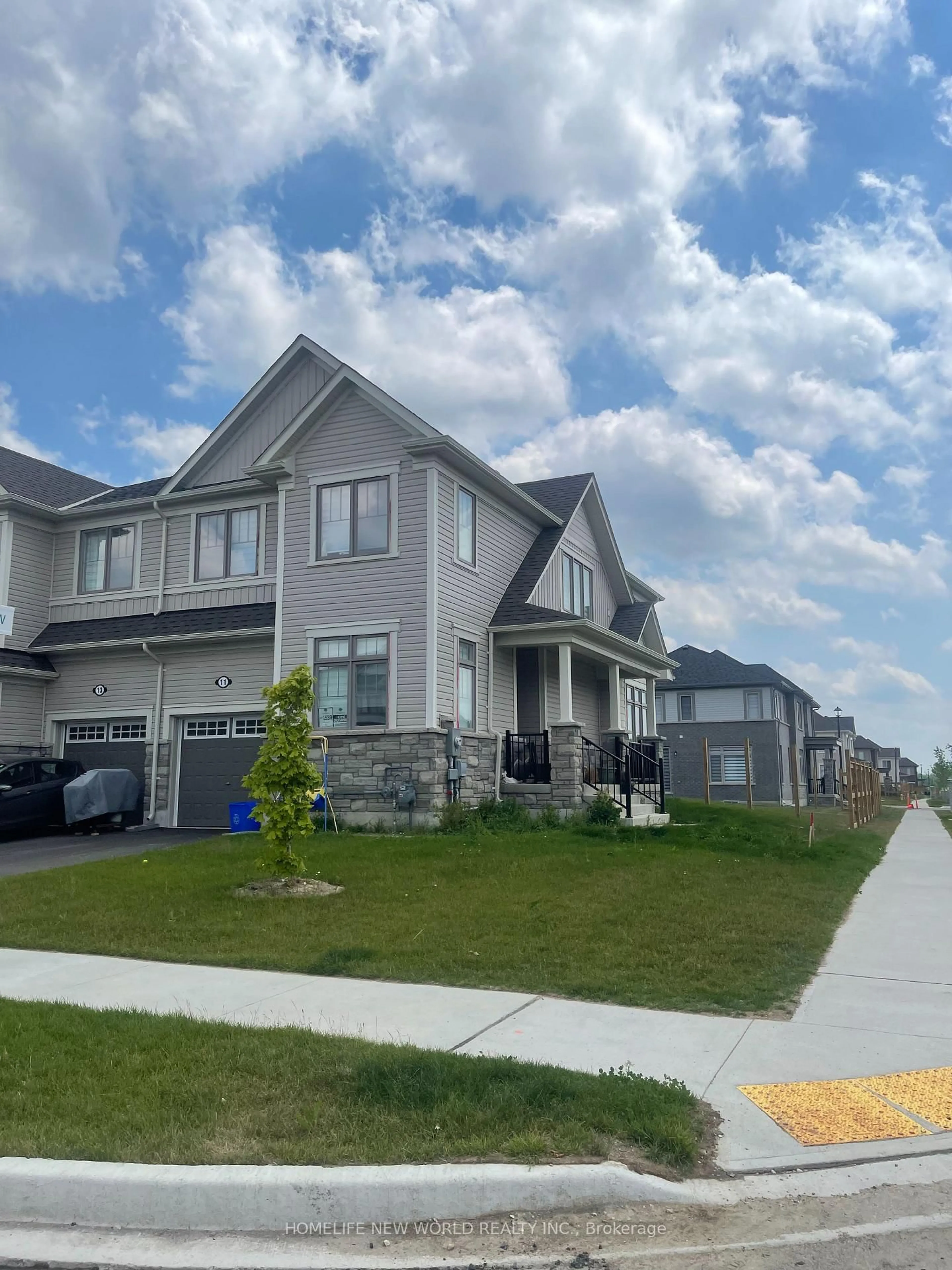 Home with vinyl exterior material, street for 11 Povey Rd, Centre Wellington Ontario N1M 0J5
