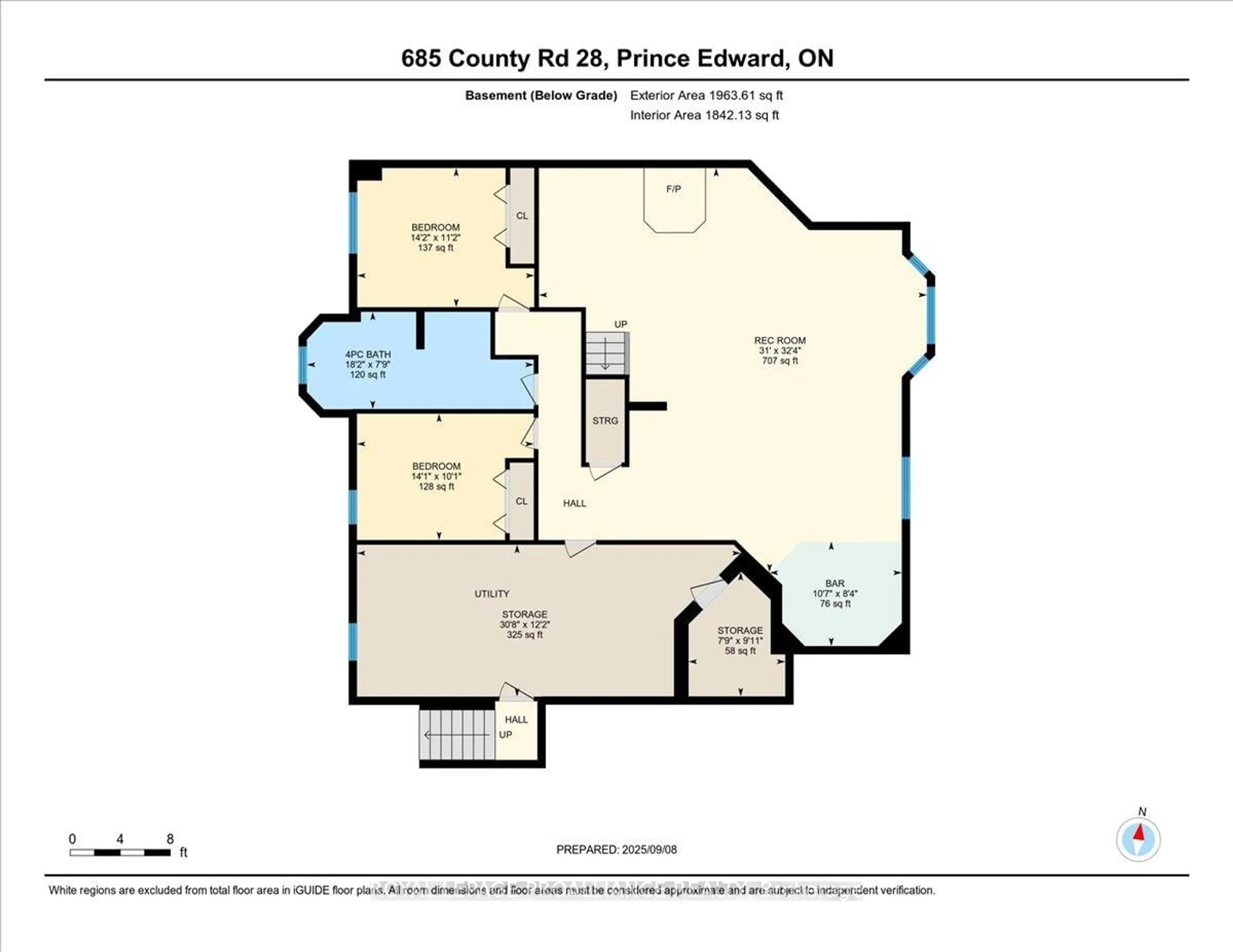 Floor plan for 685 County Road 28, Prince Edward County Ontario K8N 4Z7