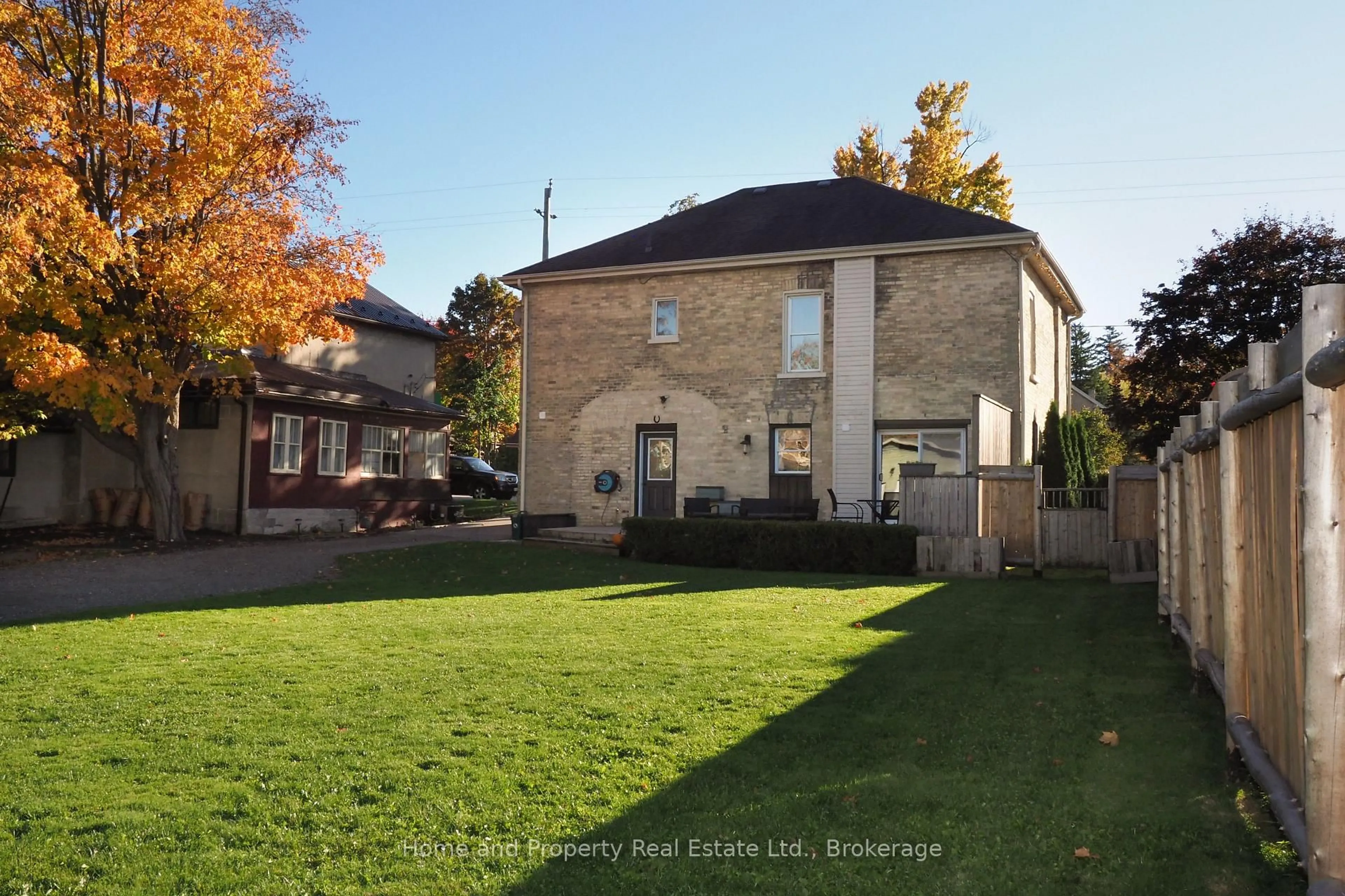 A pic from outside/outdoor area/front of a property/back of a property/a pic from drone, street for 26 Main St, Mapleton Ontario N0G 1P0