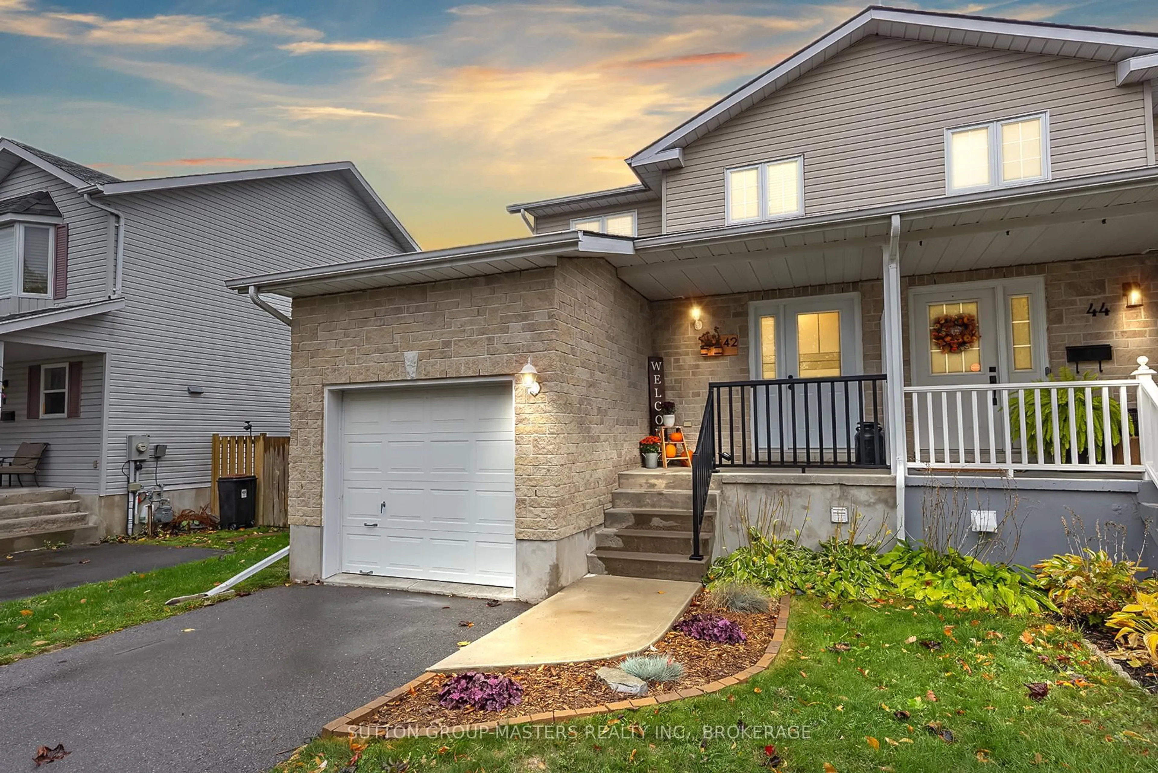 Home with vinyl exterior material, street for 42 Clifford St, Loyalist Ontario K7N 1Y5