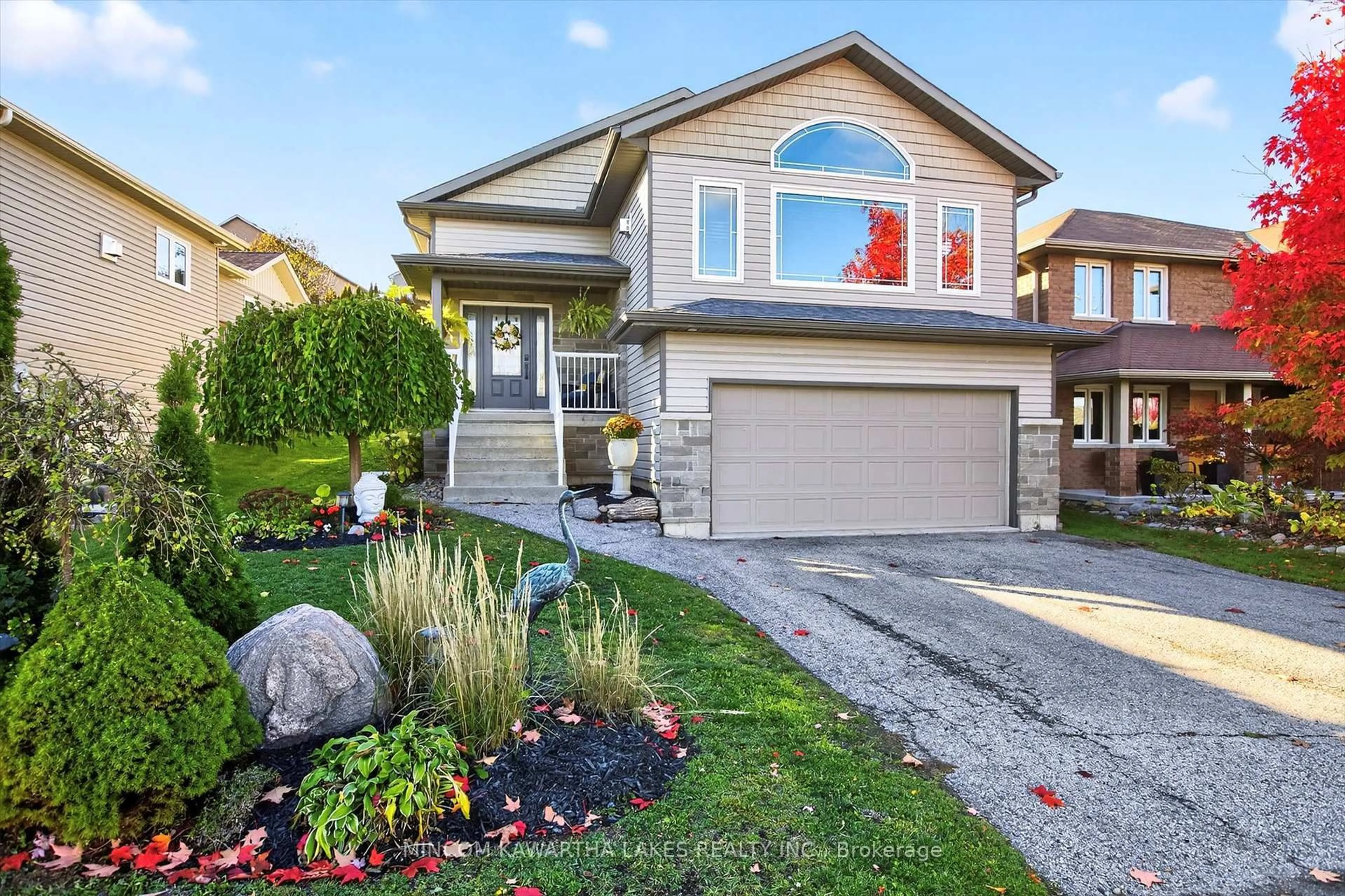 Home with vinyl exterior material, street for 127 Milroy Dr, Peterborough Ontario K9H 7T3