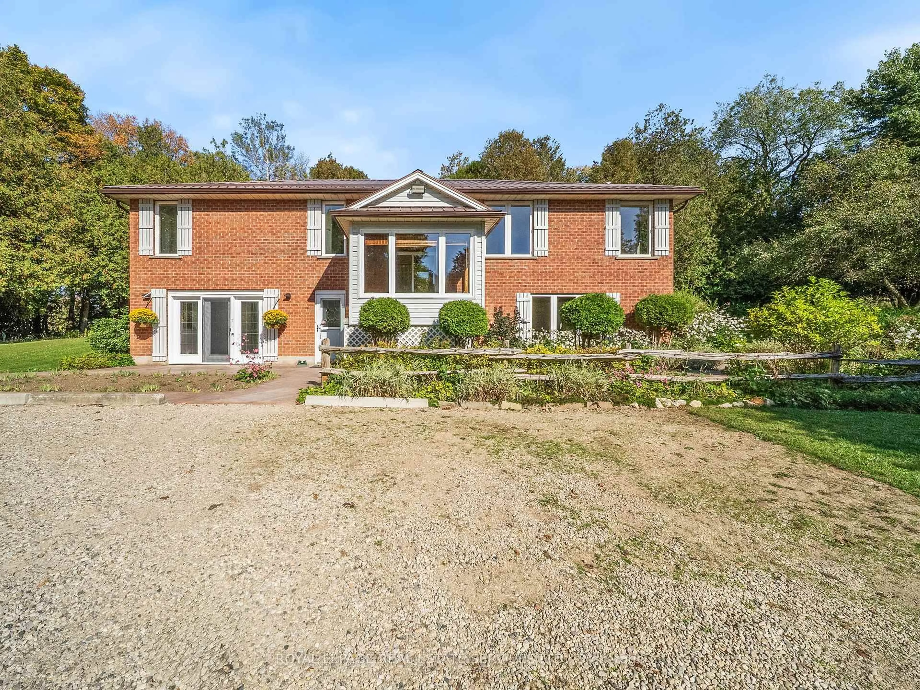 A pic from outside/outdoor area/front of a property/back of a property/a pic from drone, building for 7174 Highway 89, Wellington North Ontario N0G 2L0