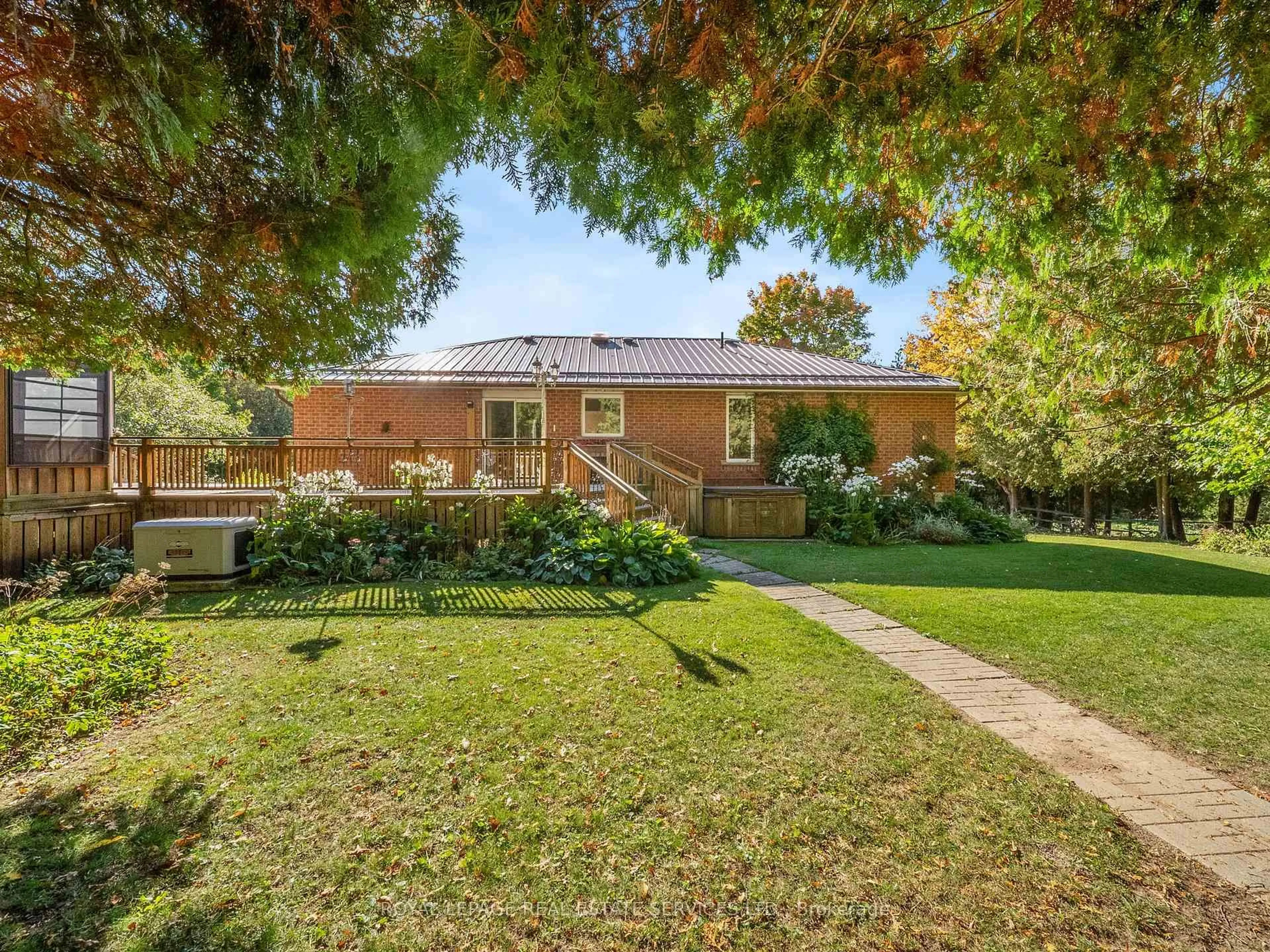 A pic from outside/outdoor area/front of a property/back of a property/a pic from drone, street for 7174 Highway 89, Wellington North Ontario N0G 2L0