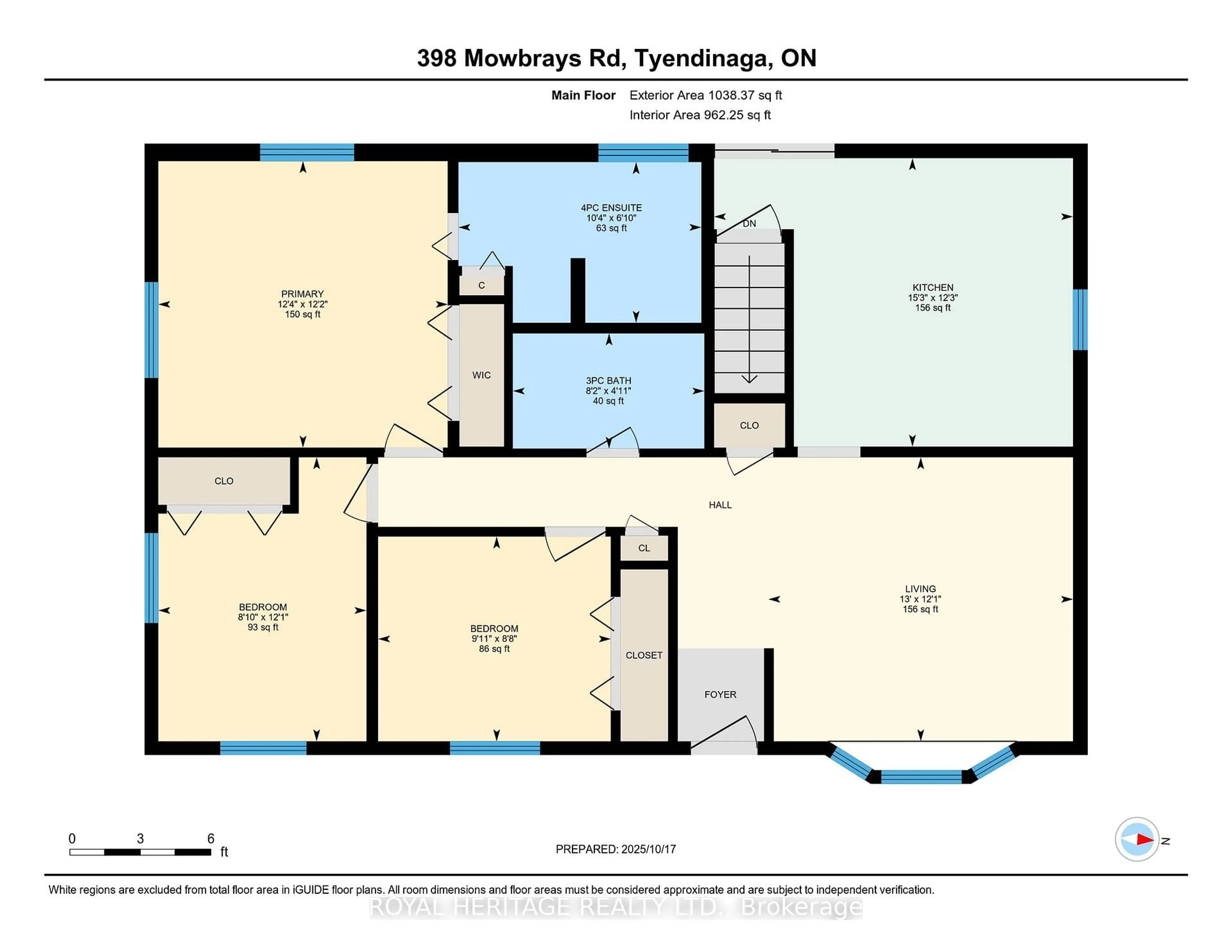 Floor plan for 398 Mowbray Rd, First Nations Ontario K0K 1X0