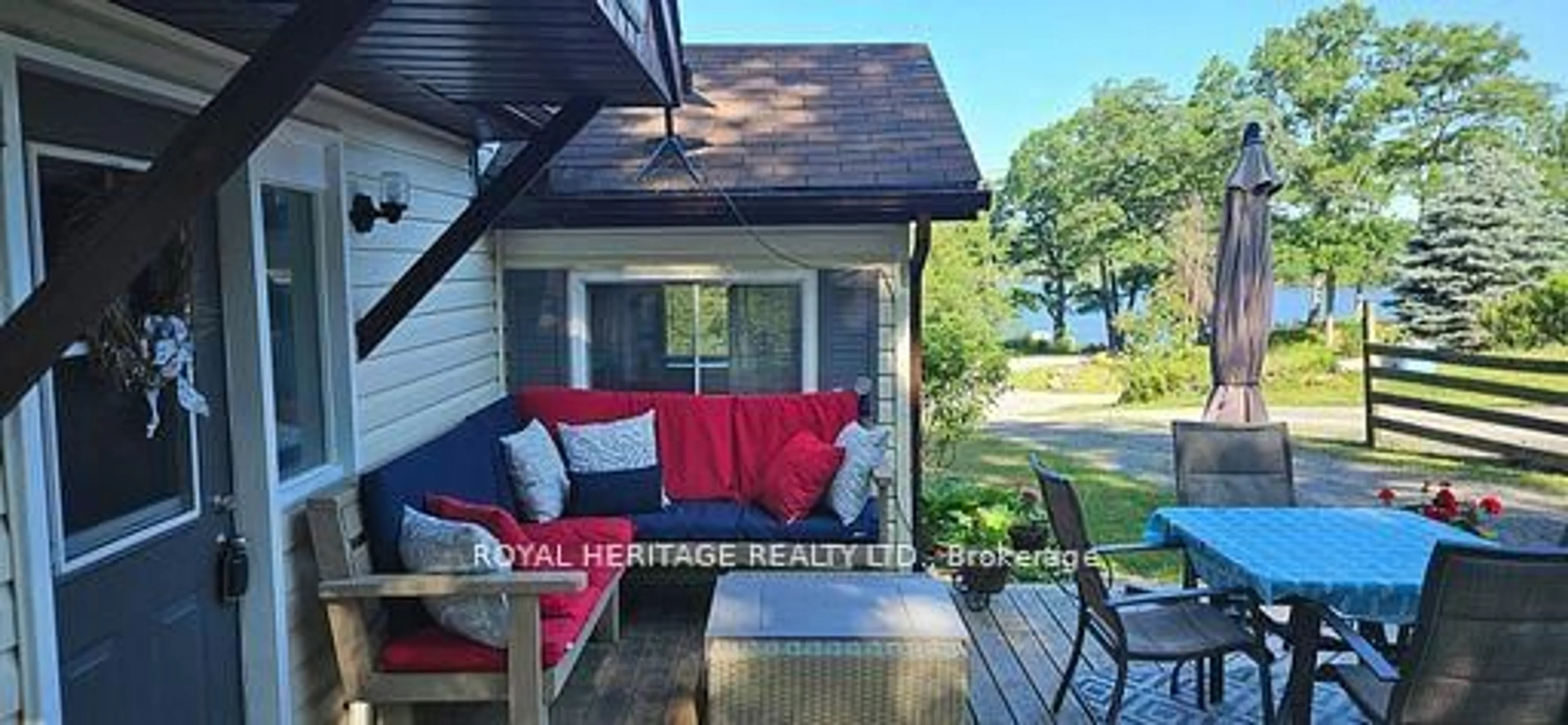 Patio, water/lake/river/ocean view for 87 Fire Route 57 Rte, Havelock-Belmont-Methuen Ontario K0L 1Z0