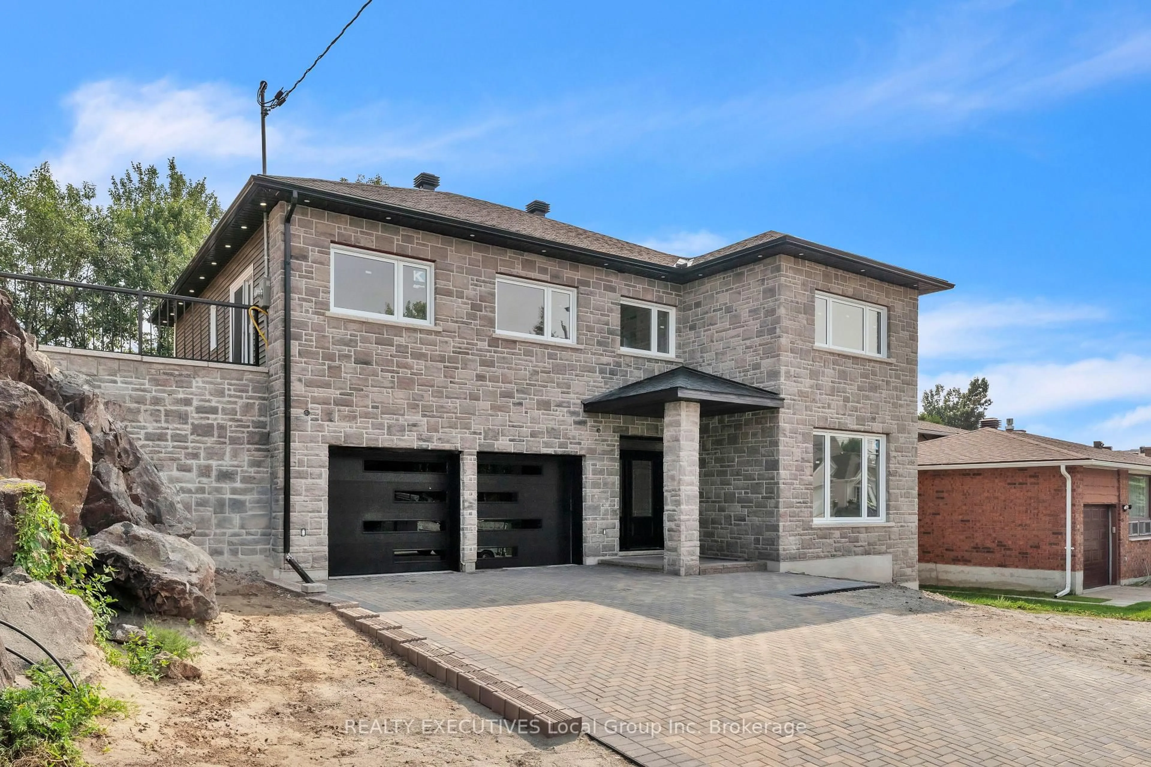 Home with brick exterior material, street for 29 Shallot Cres, North Bay Ontario P1A 3V7