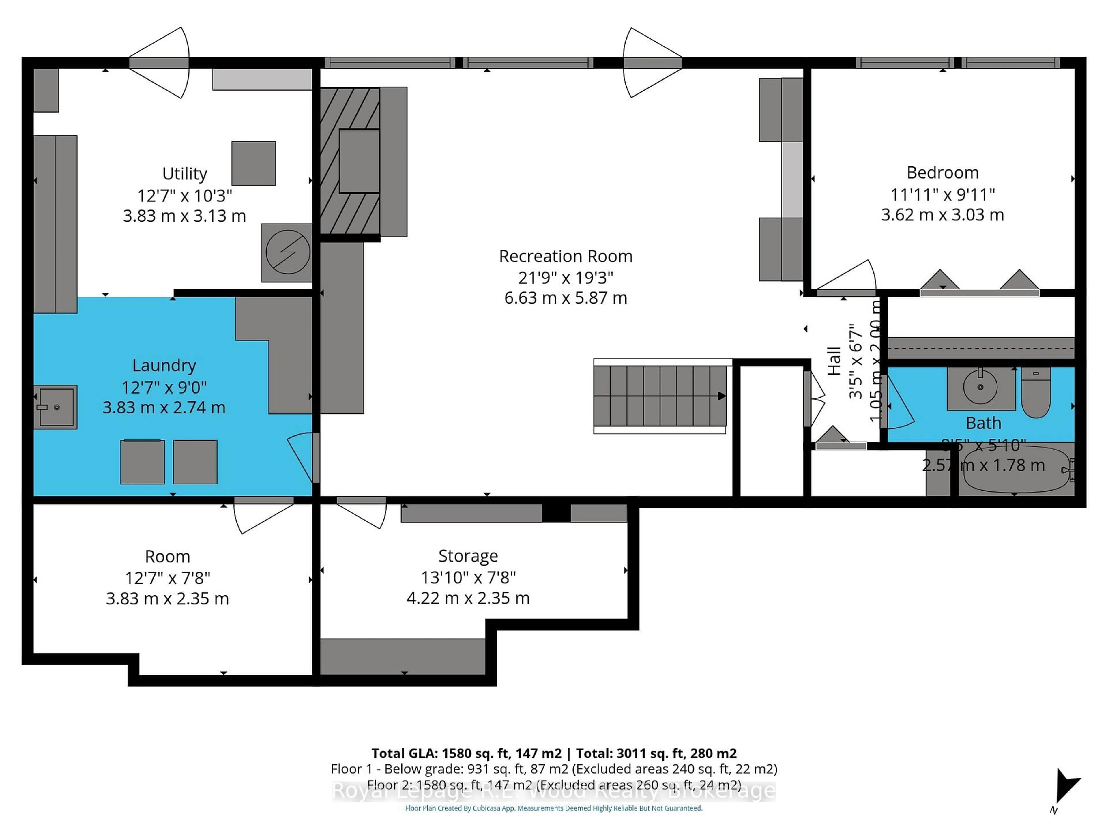 Floor plan for 8 Highland Dr, Tillsonburg Ontario N4G 2E9