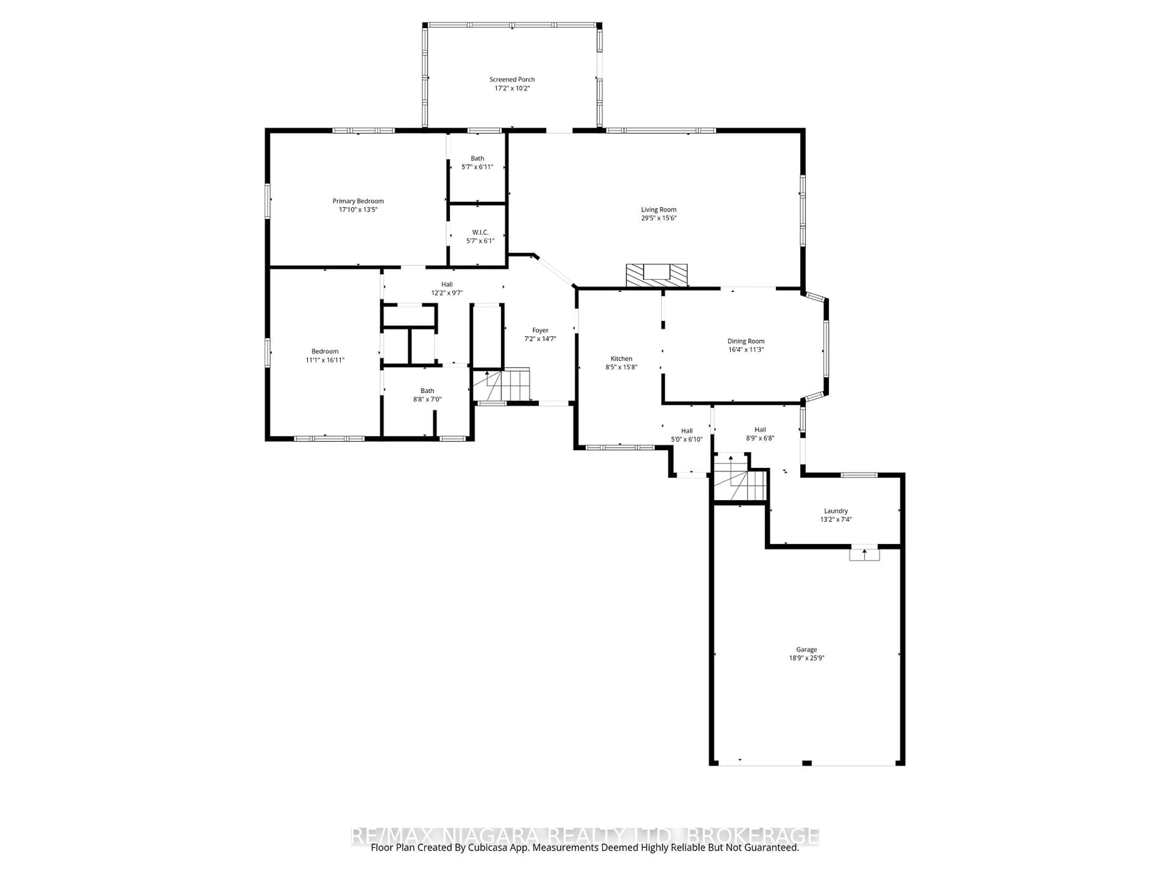 Floor plan for 87 Fitch St, Welland Ontario L3C 4V3
