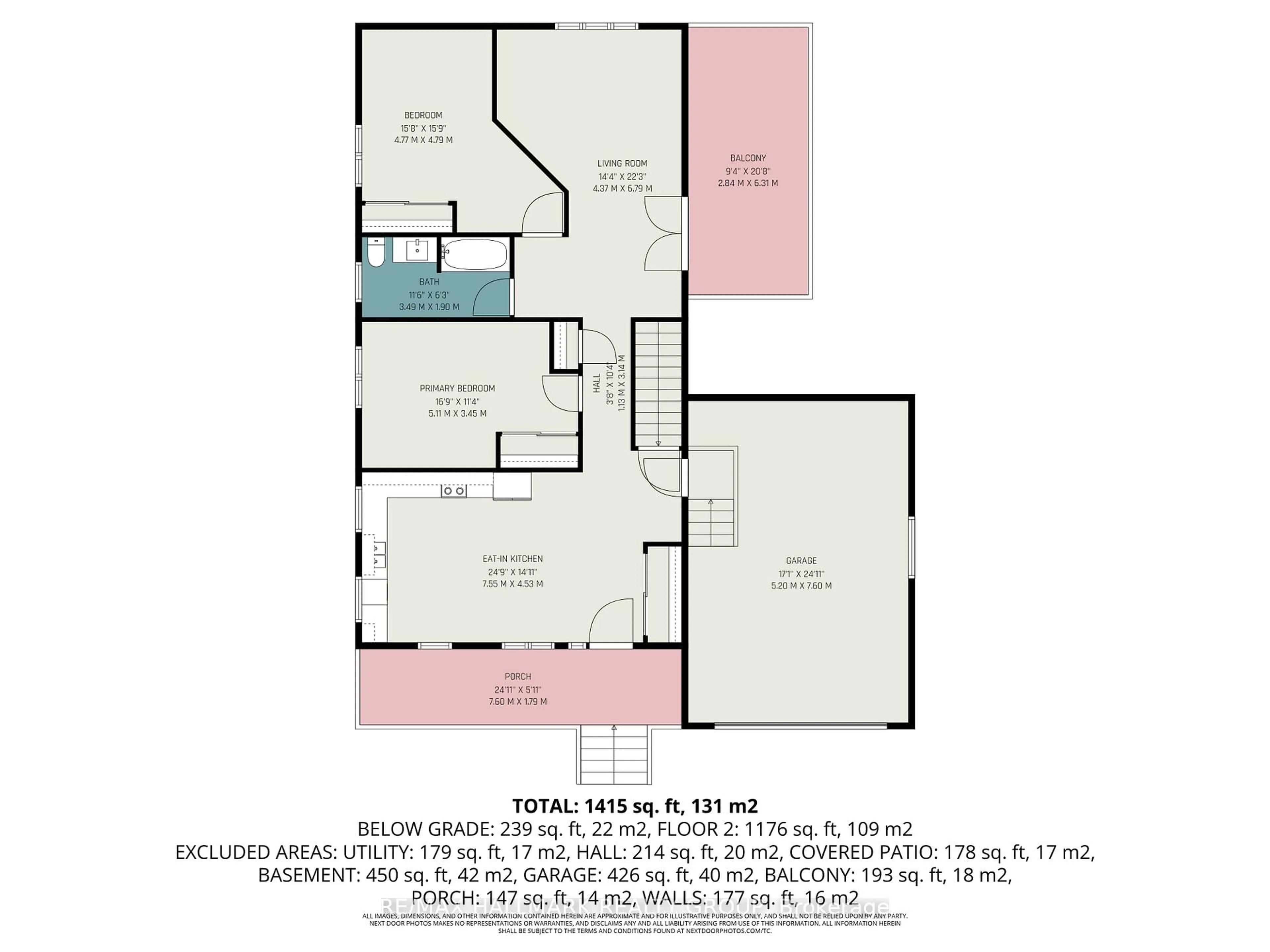 Floor plan for 124 Charlotte St, Arnprior Ontario K7S 3B6