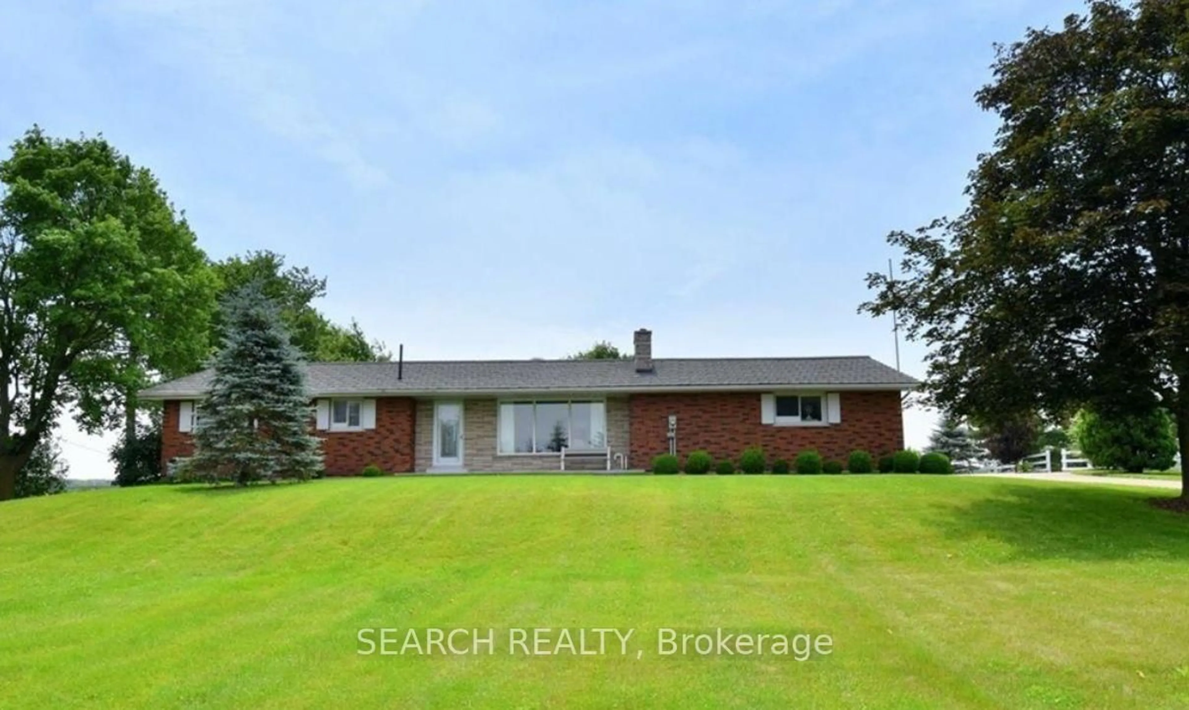 A pic from outside/outdoor area/front of a property/back of a property/a pic from drone, water/lake/river/ocean view for 5536 Hwy #3, Haldimand Ontario N0A 1E0