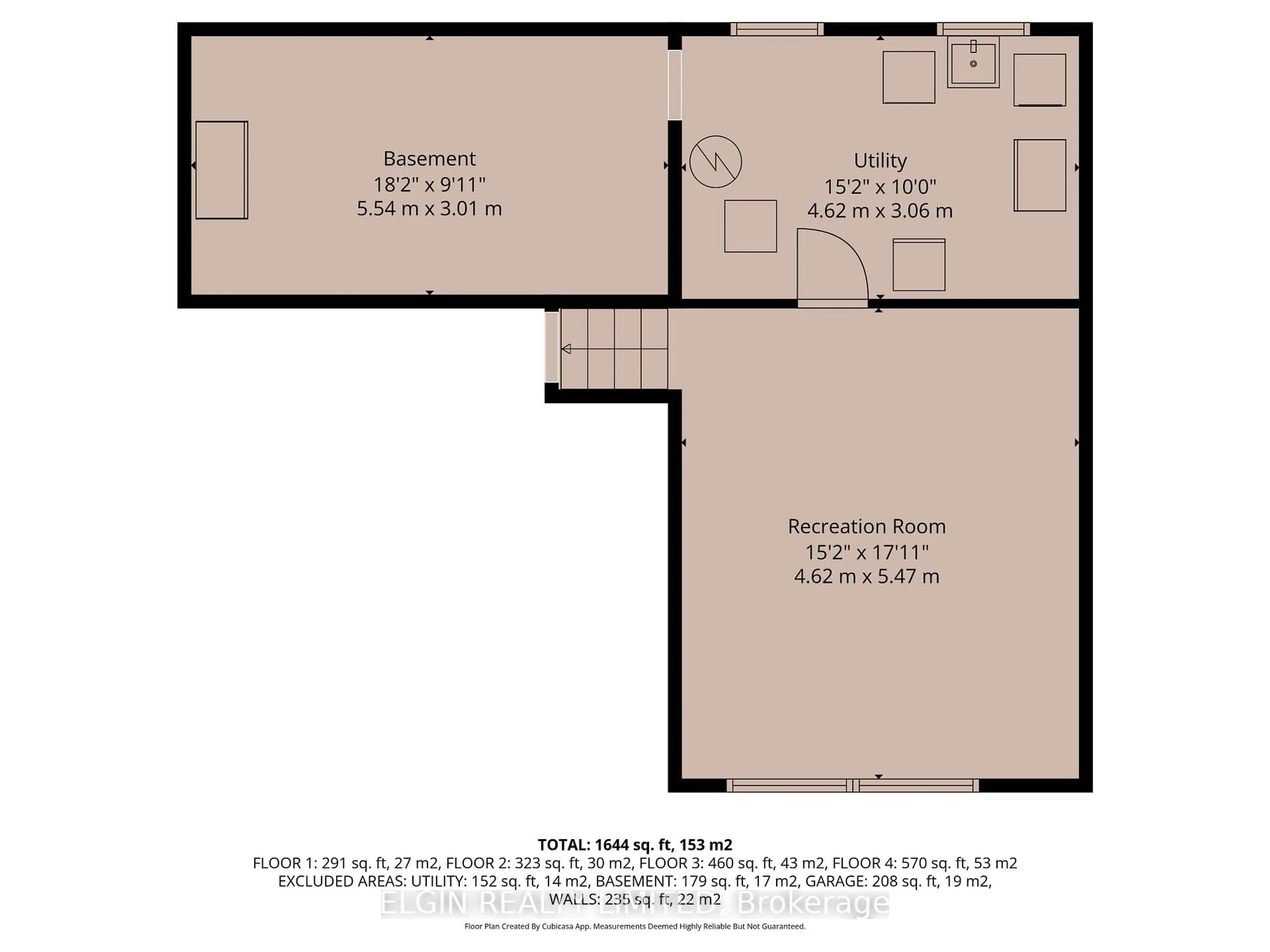 Floor plan for 14 Stirling Cres, St. Thomas Ontario N5P 3R3