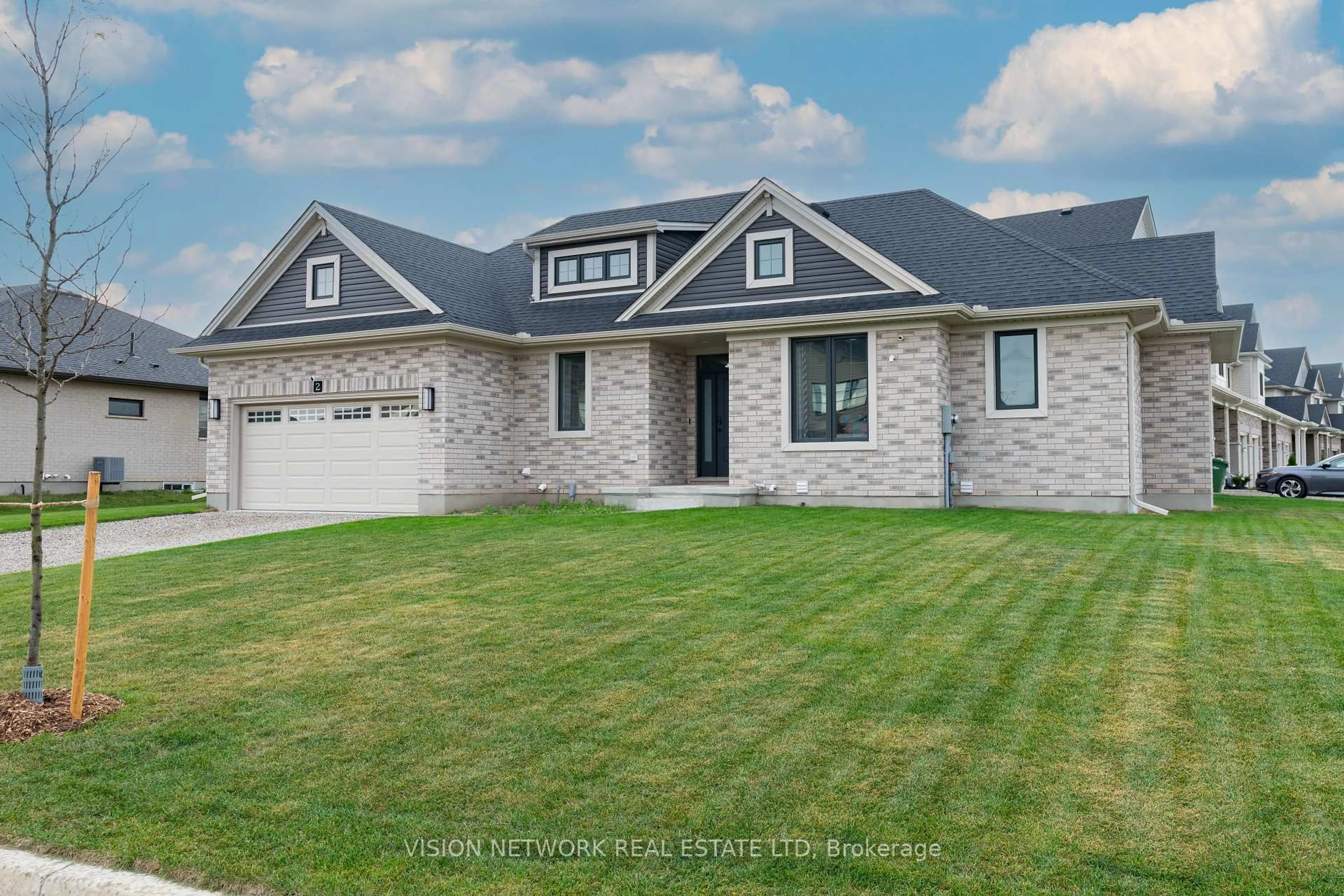 Home with brick exterior material, street for 2 Evylean Crt, St. Thomas Ontario N5R 0P6