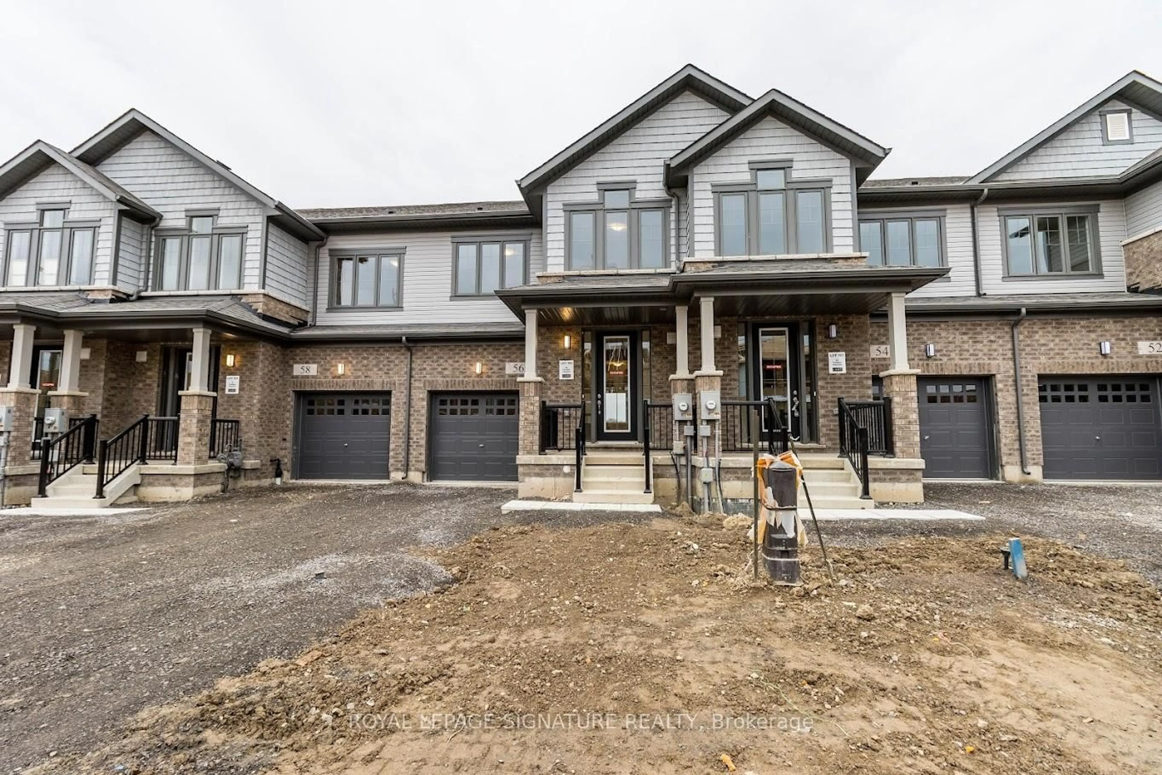 Home with brick exterior material, street for 56 Freedom Cres, Hamilton Ontario L0R 1W0
