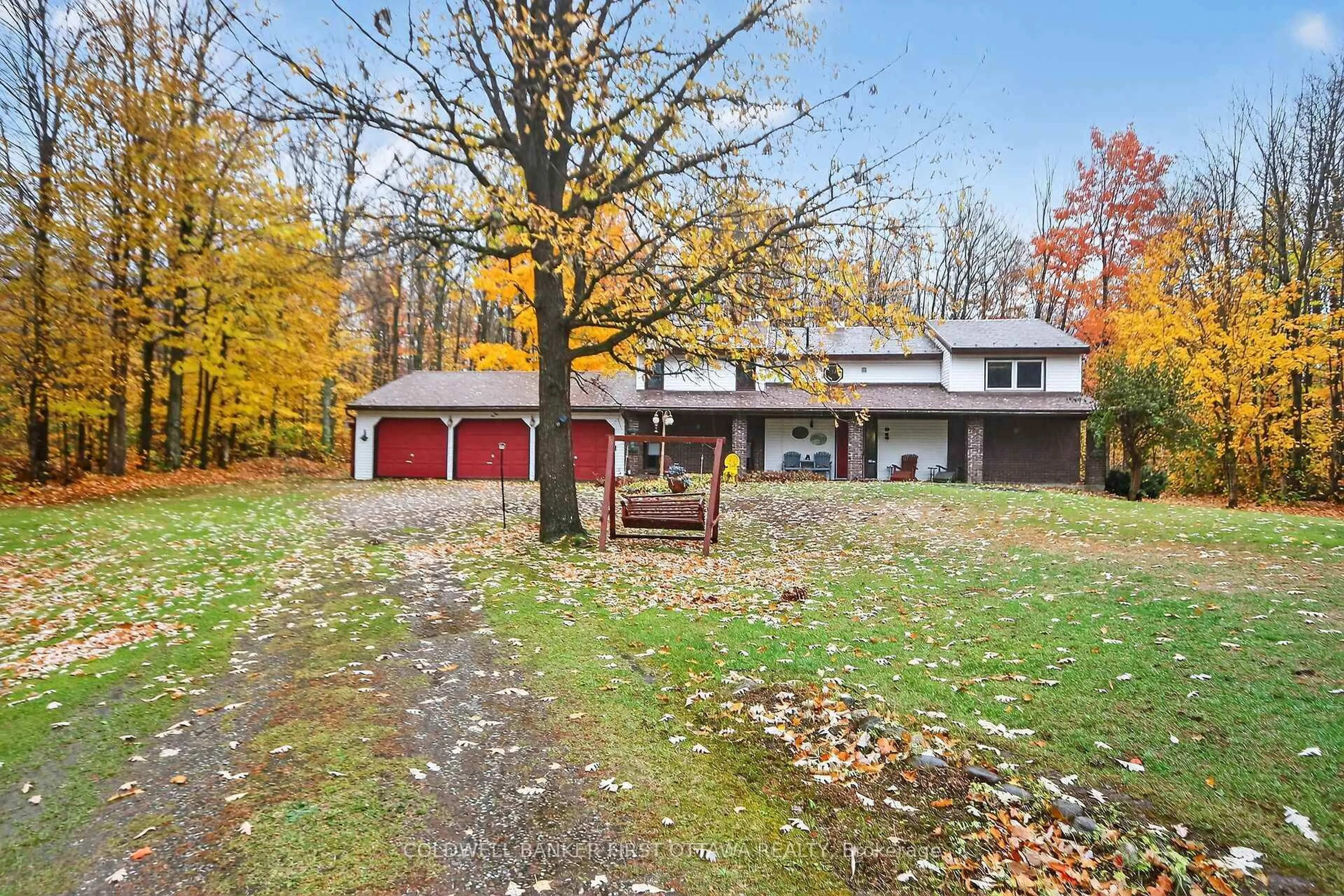 A pic from outside/outdoor area/front of a property/back of a property/a pic from drone, unknown for 183 Foster Rd, Ashton Ontario K0A 1B0