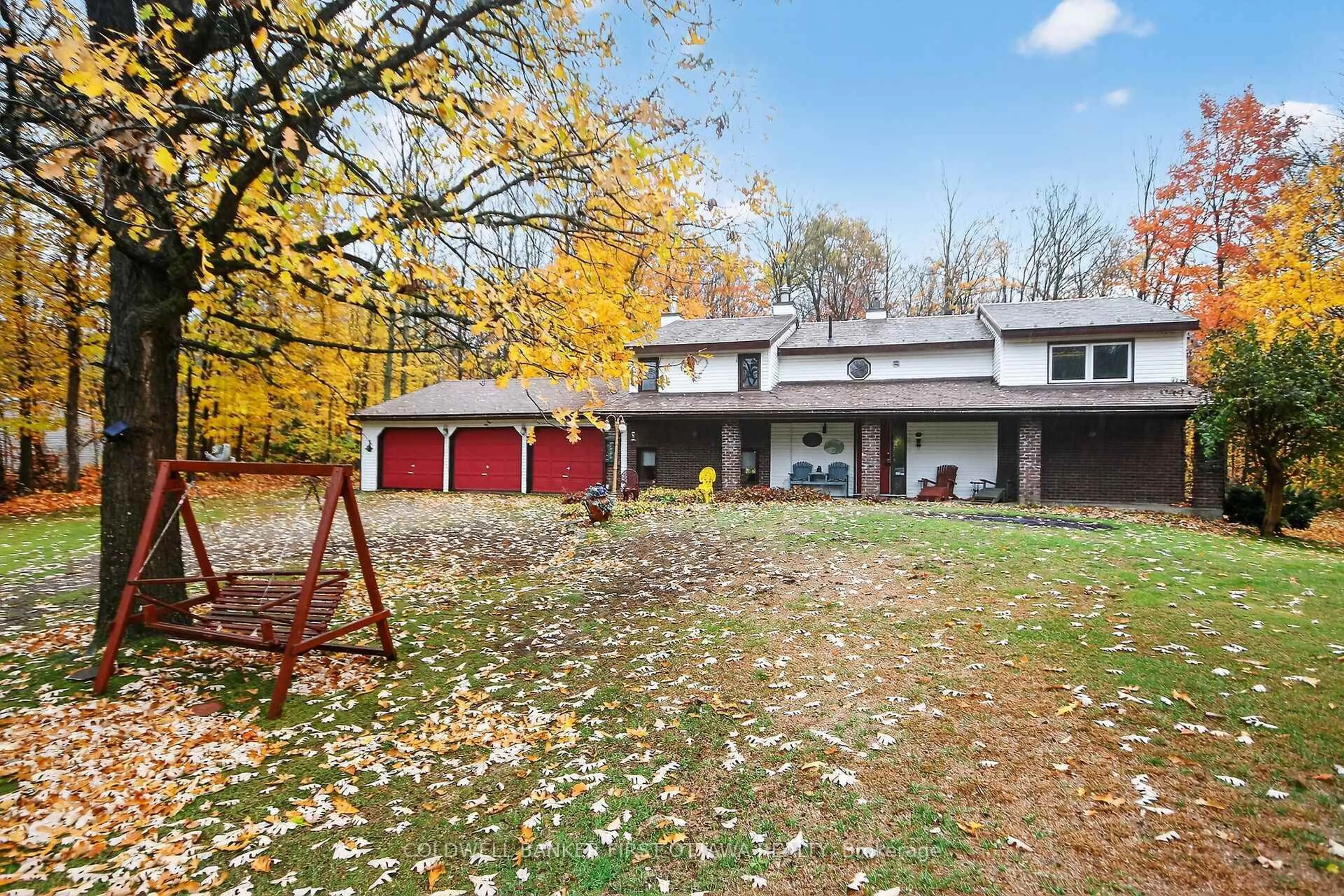A pic from outside/outdoor area/front of a property/back of a property/a pic from drone, unknown for 183 Foster Rd, Ashton Ontario K0A 1B0