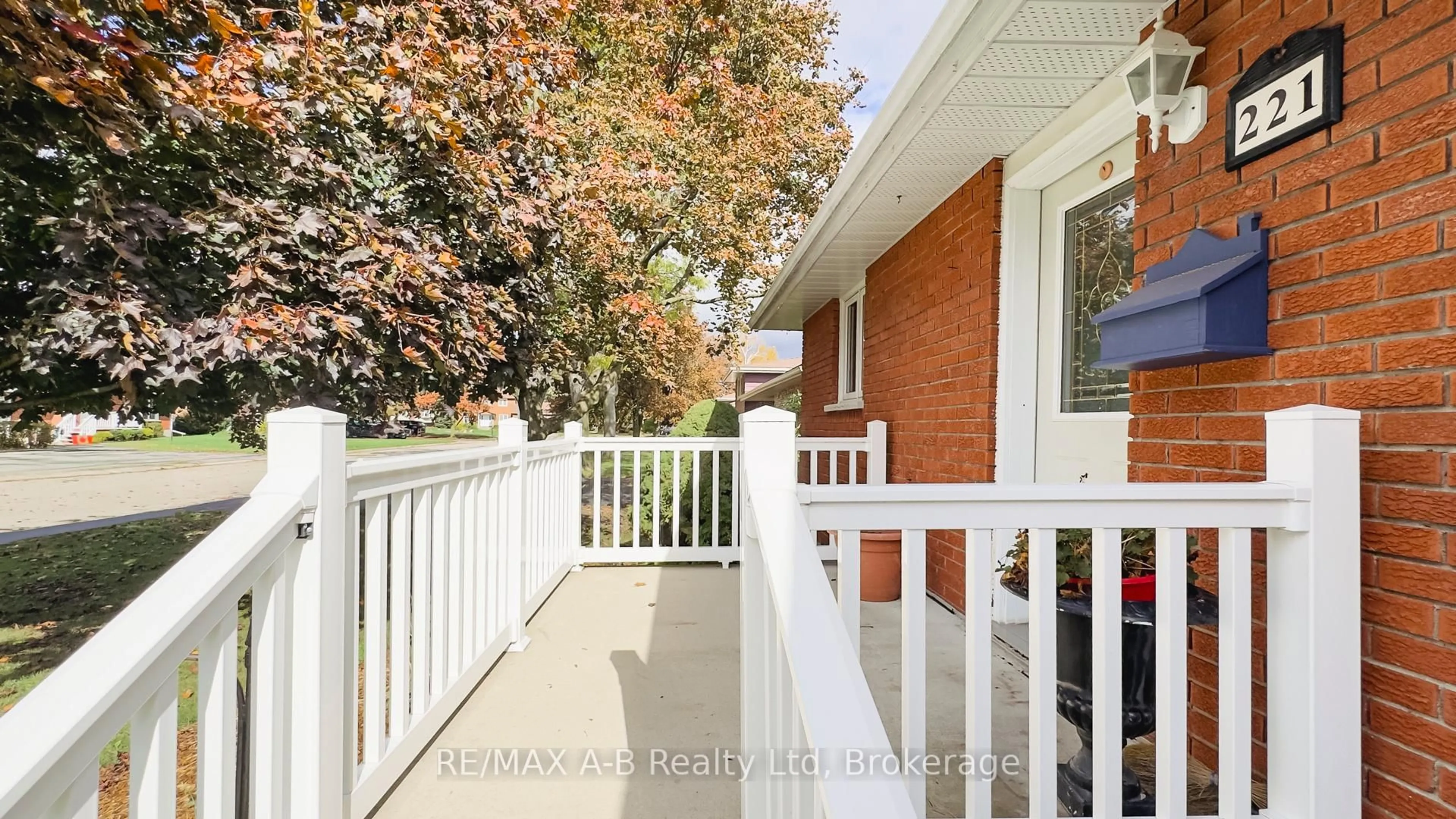 Patio, street for 221 Coulton Dr, West Perth Ontario N0K 1N0