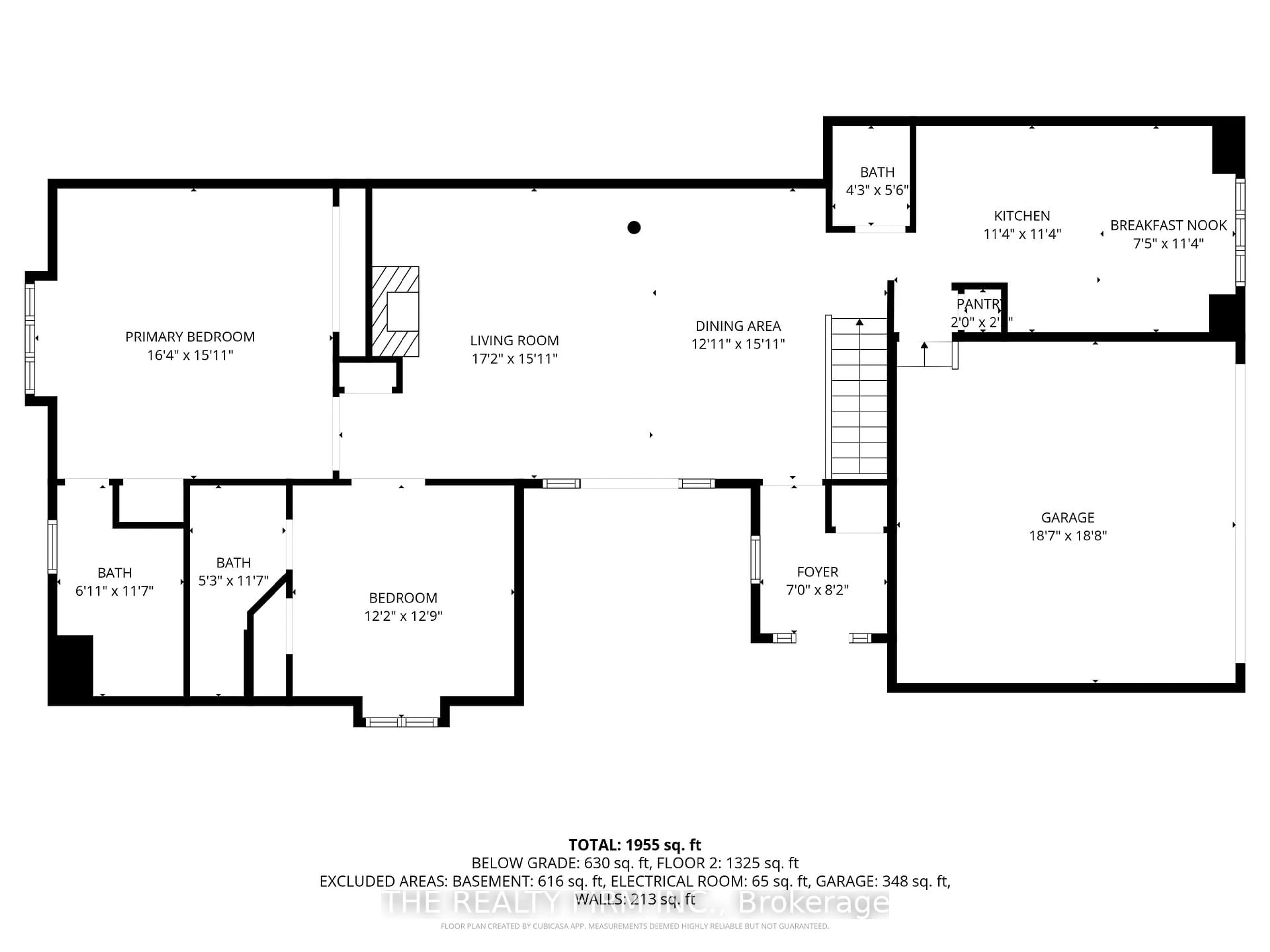 Floor plan for 93 Pine Valley Gate #27, London South Ontario N6J 4L6