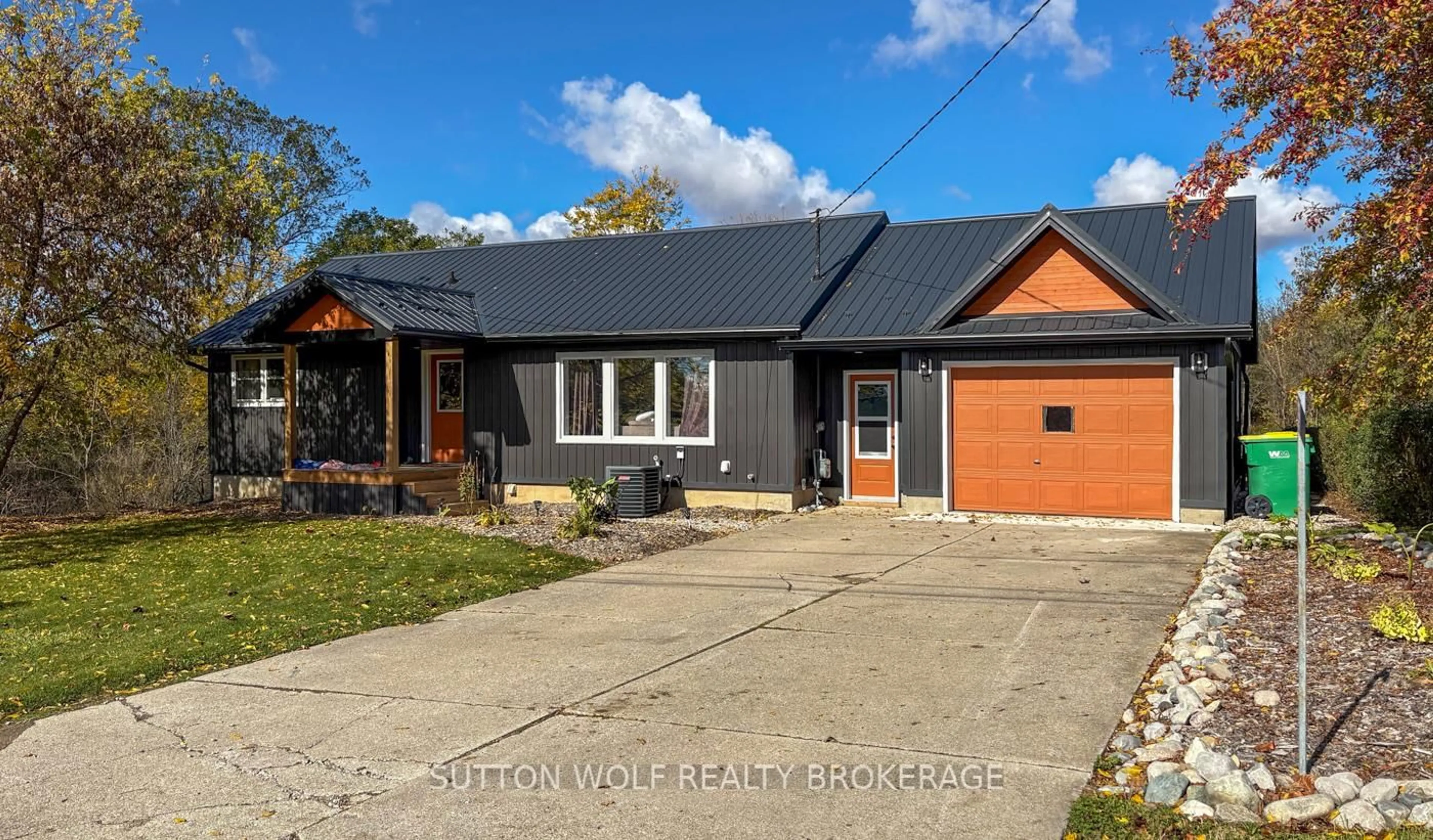 A pic from outside/outdoor area/front of a property/back of a property/a pic from drone, street for 235 William St, Southwest Middlesex Ontario N0L 1Z0