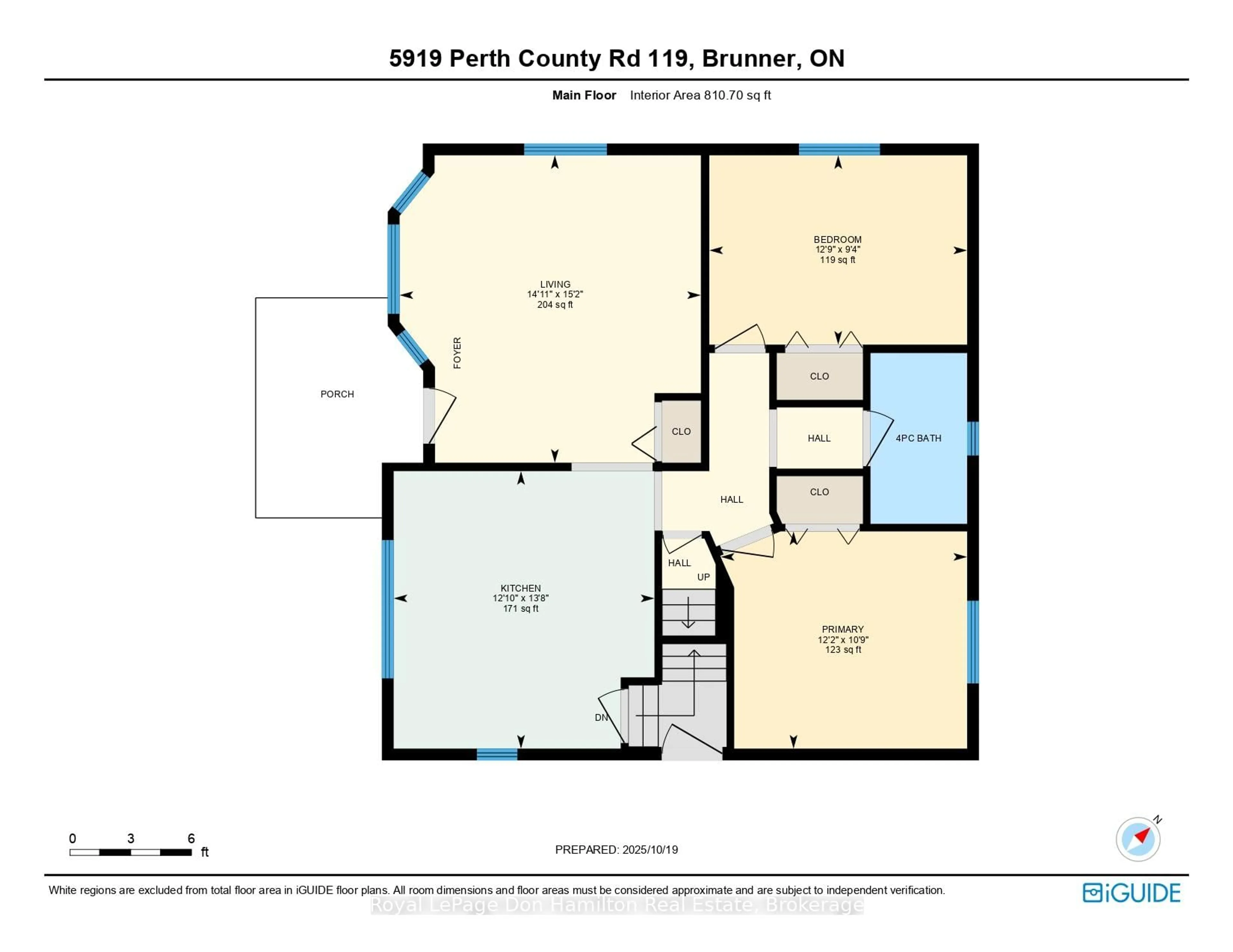 Floor plan for 5919 Road 119, Perth East Ontario N0K 1C0