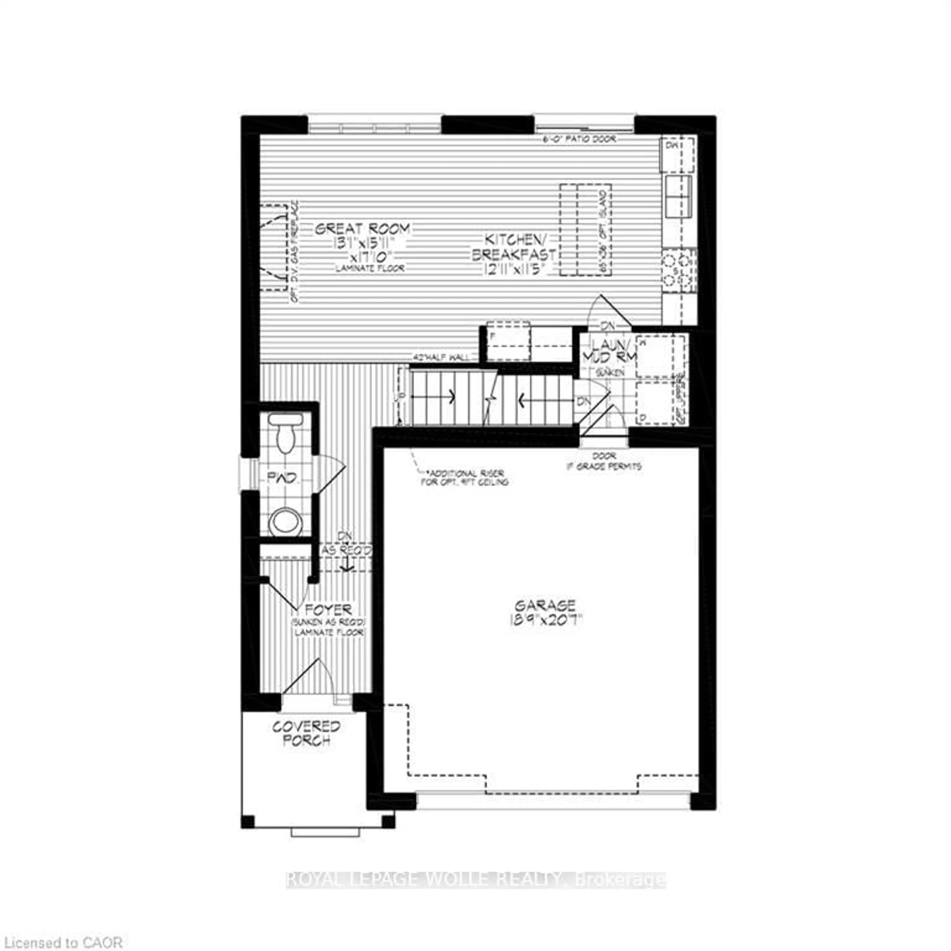 Floor plan for 340 Canada Plum St, Waterloo Ontario N2V 0C3