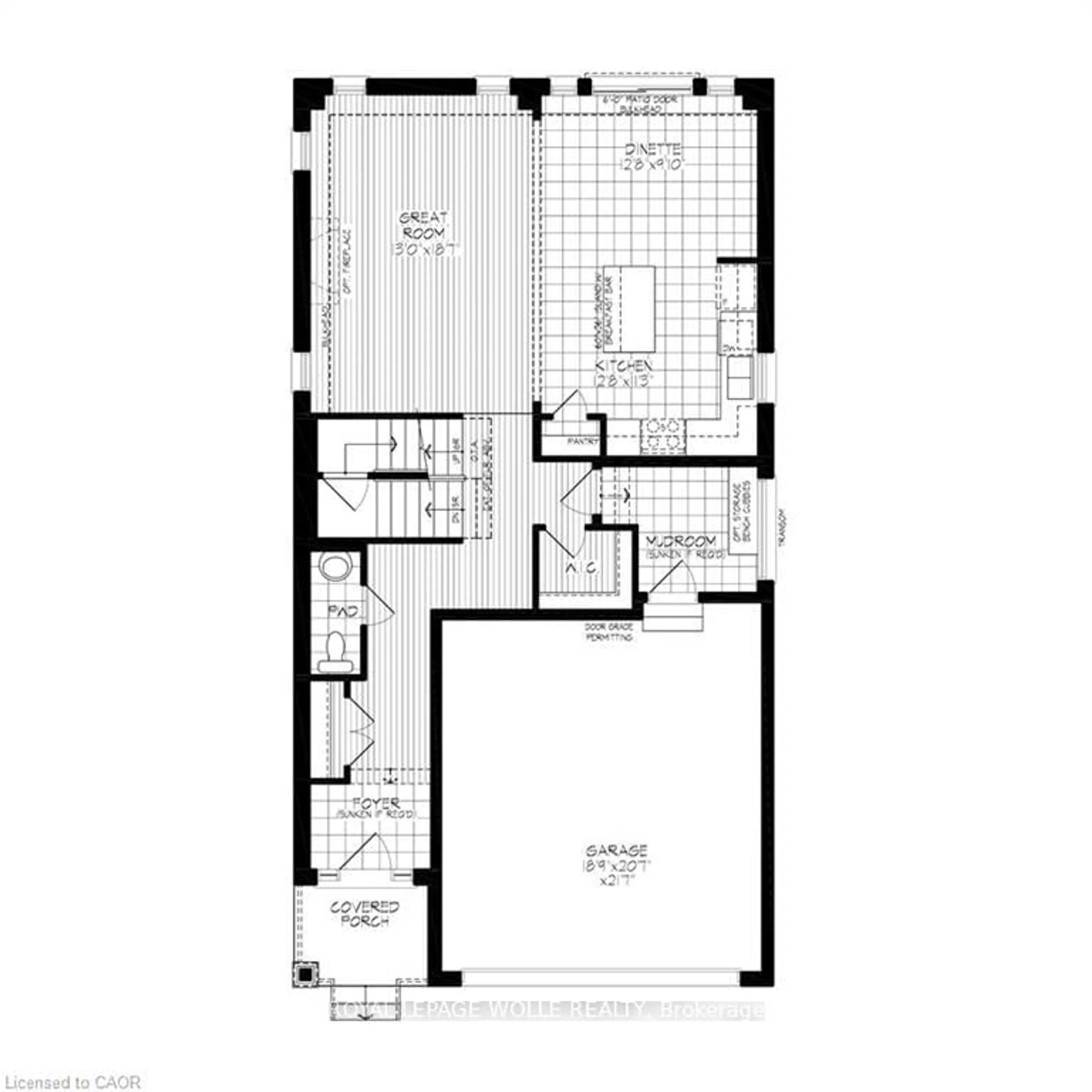 Floor plan for 338 Canada Plum St, Waterloo Ontario N2V 0C3