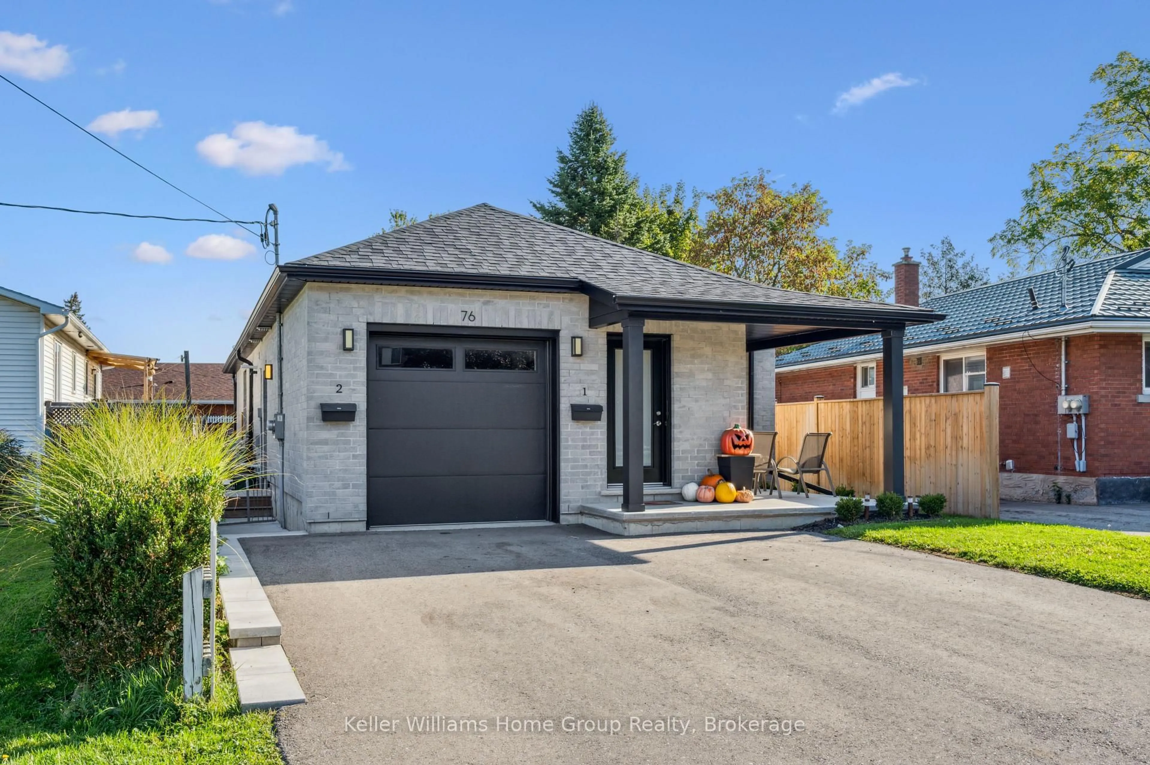 Home with brick exterior material, street for 76 South Dr, Kitchener Ontario N2M 4B6