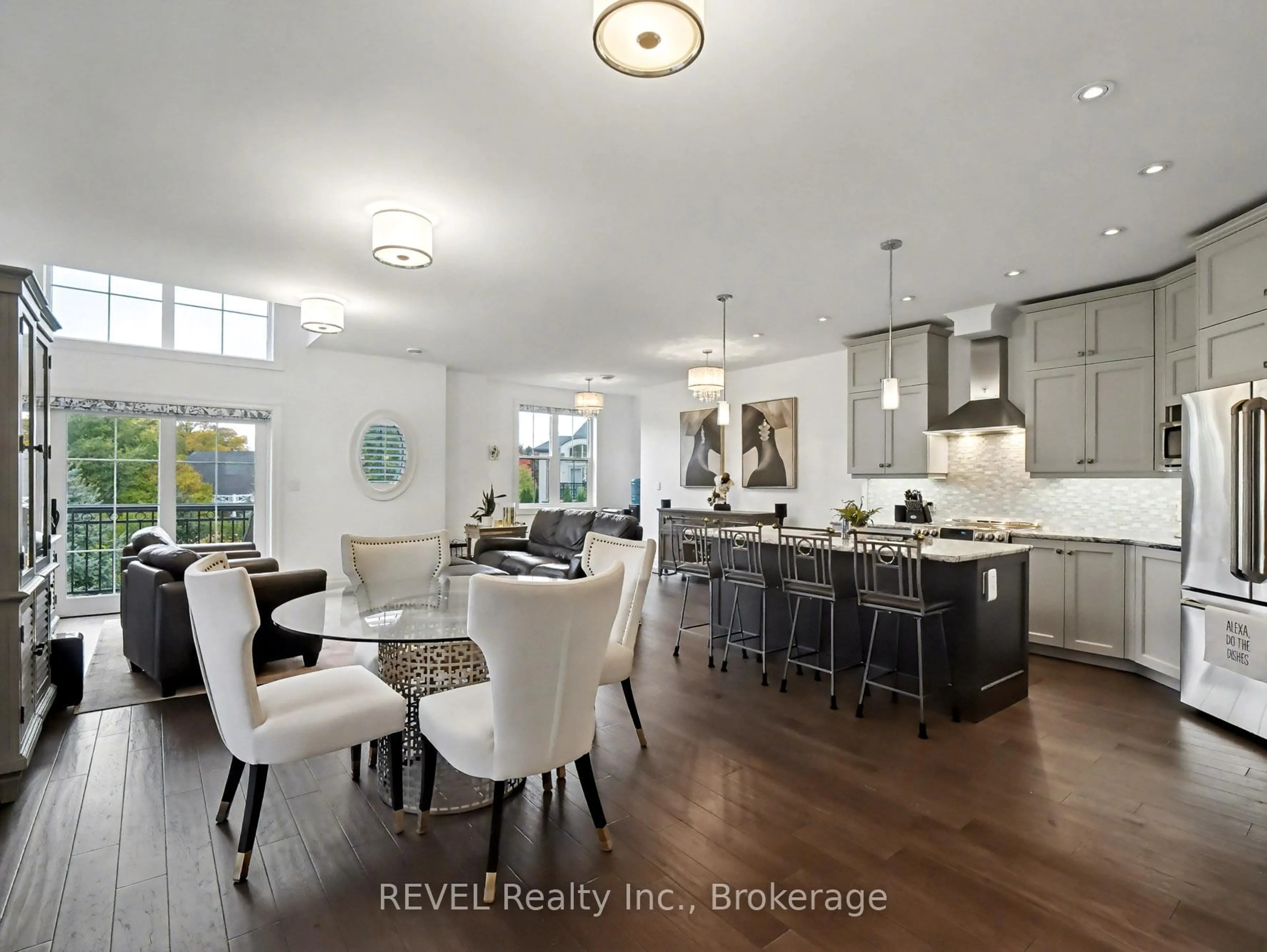 Open concept kitchen, ceramic/tile floor for 7 Aberdeen Lane #A7, Niagara-on-the-Lake Ontario L0S 1J0