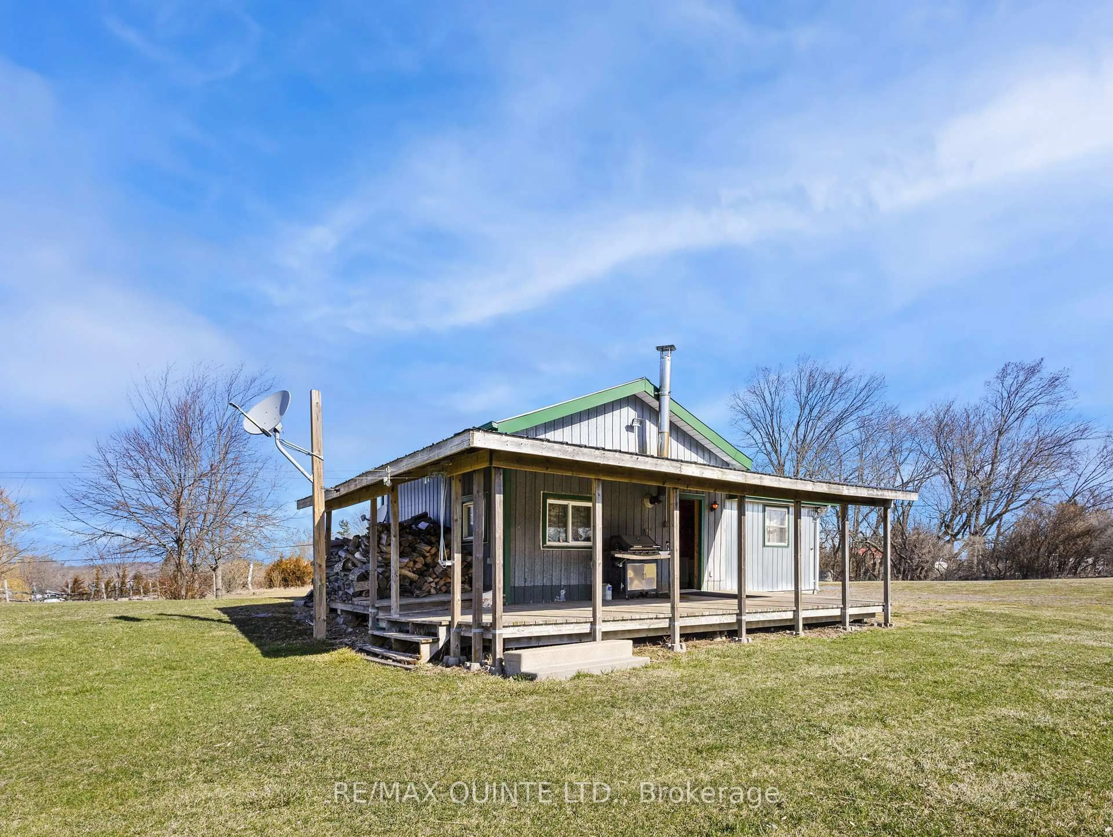A pic from outside/outdoor area/front of a property/back of a property/a pic from drone, building for 2878 County Road 15, Prince Edward County Ontario K0K 2T0