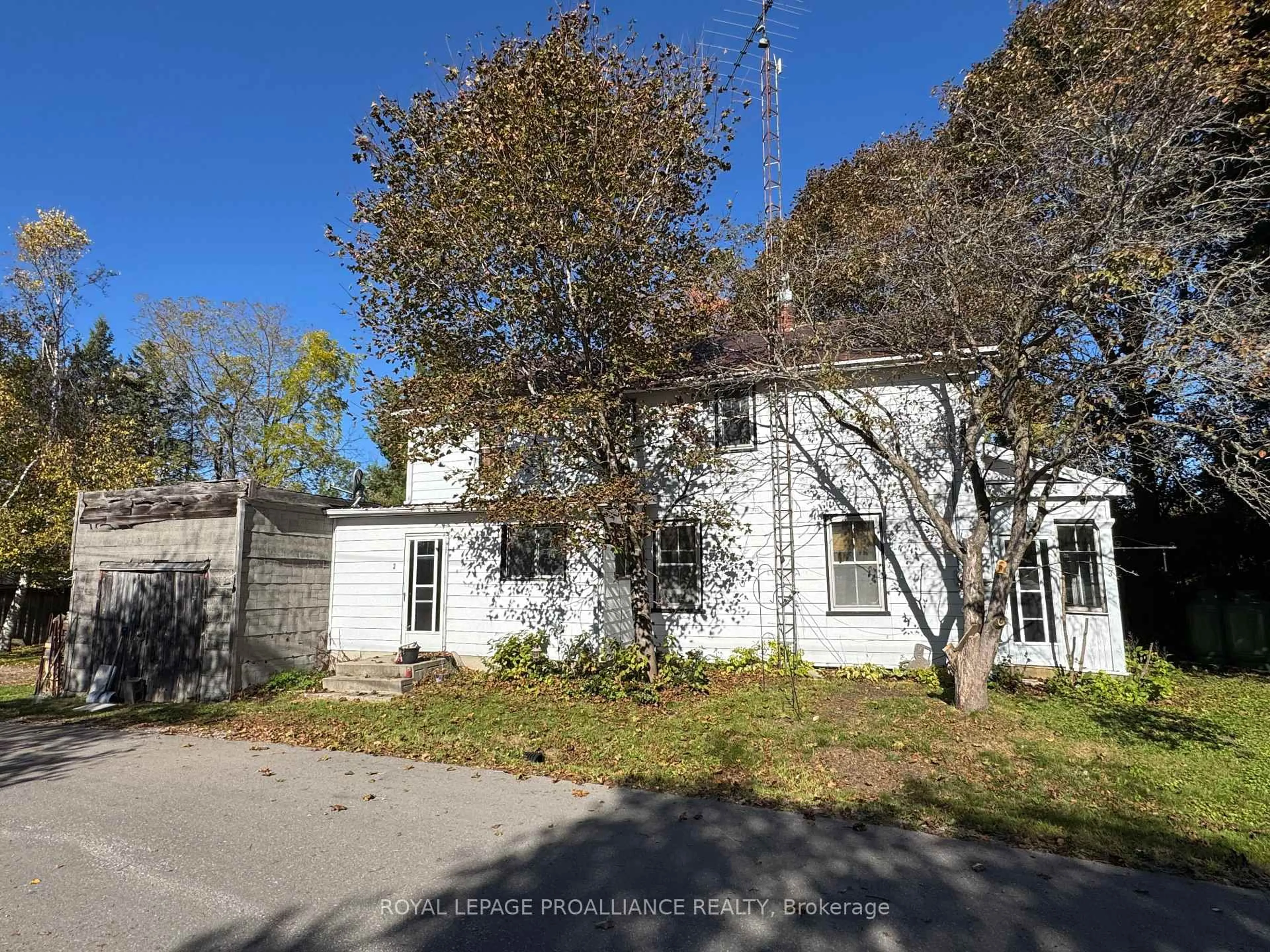 A pic from outside/outdoor area/front of a property/back of a property/a pic from drone, street for 3 Gore St, Kawartha Lakes Ontario L0A 1A0