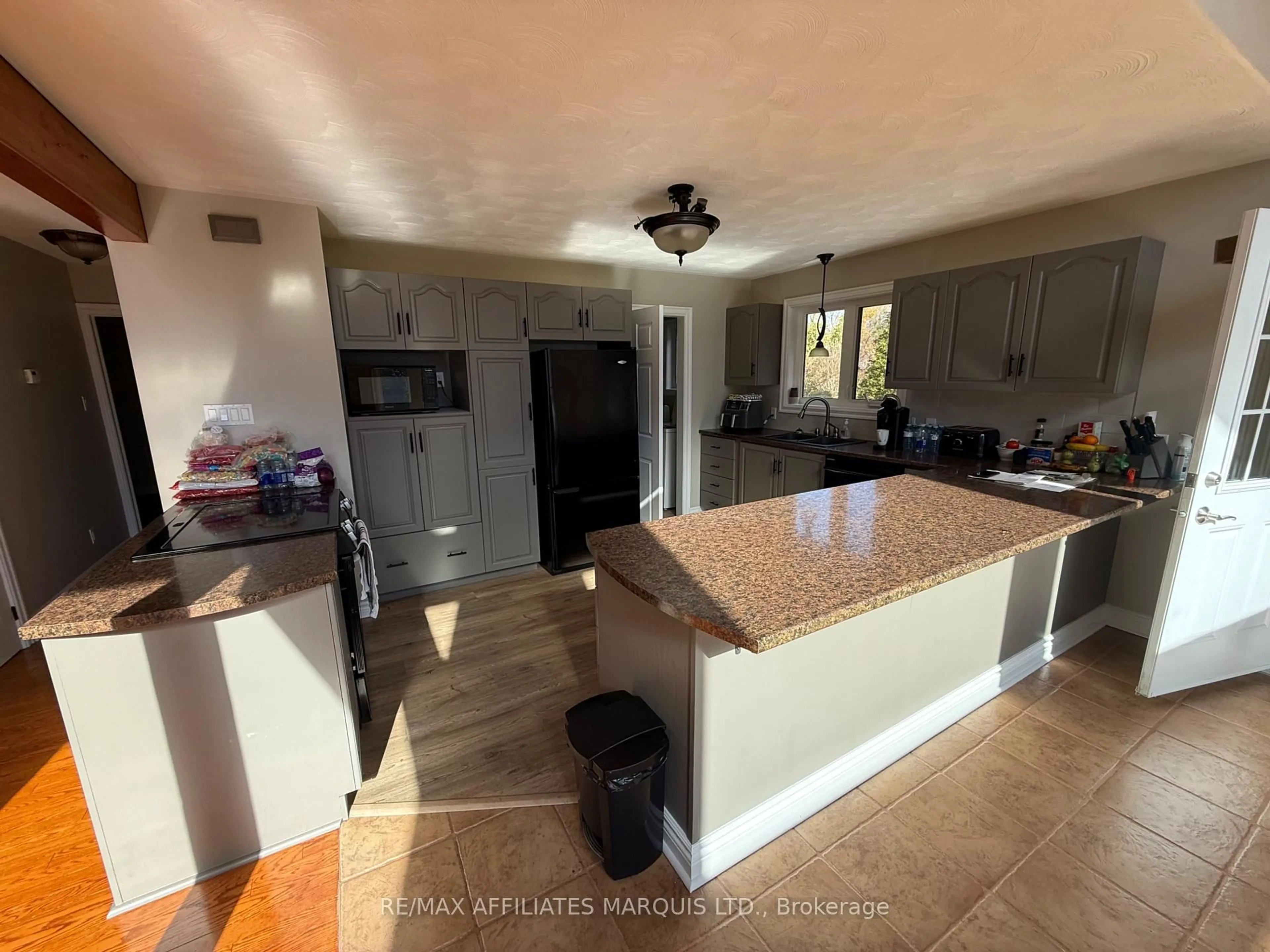 Open concept kitchen, ceramic/tile floor for 16855 County Rd 18 Rd, South Stormont Ontario K0C 2A0