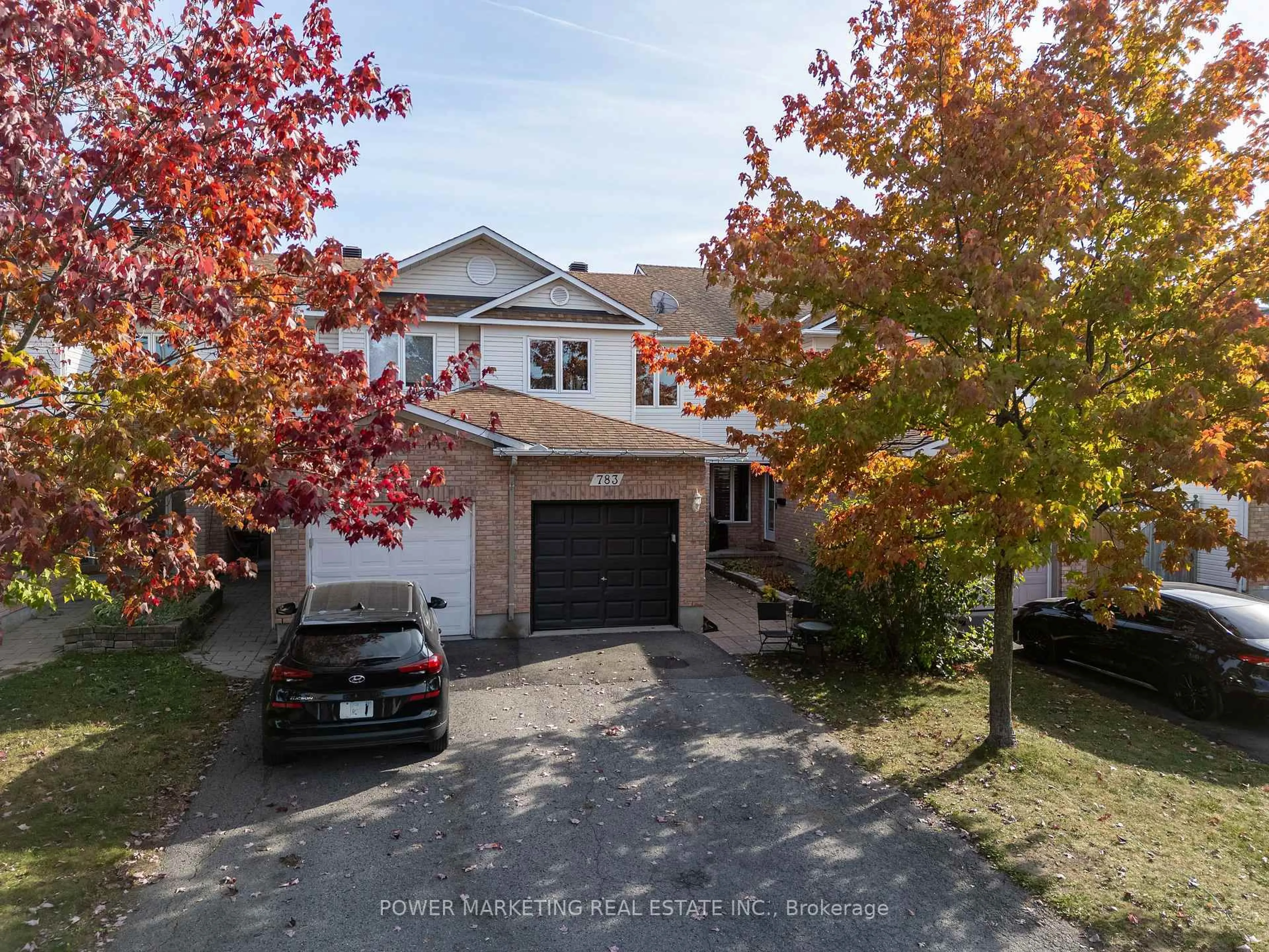 A pic from outside/outdoor area/front of a property/back of a property/a pic from drone, street for 783 Nesting Way, Orleans Ontario K4A 3X6