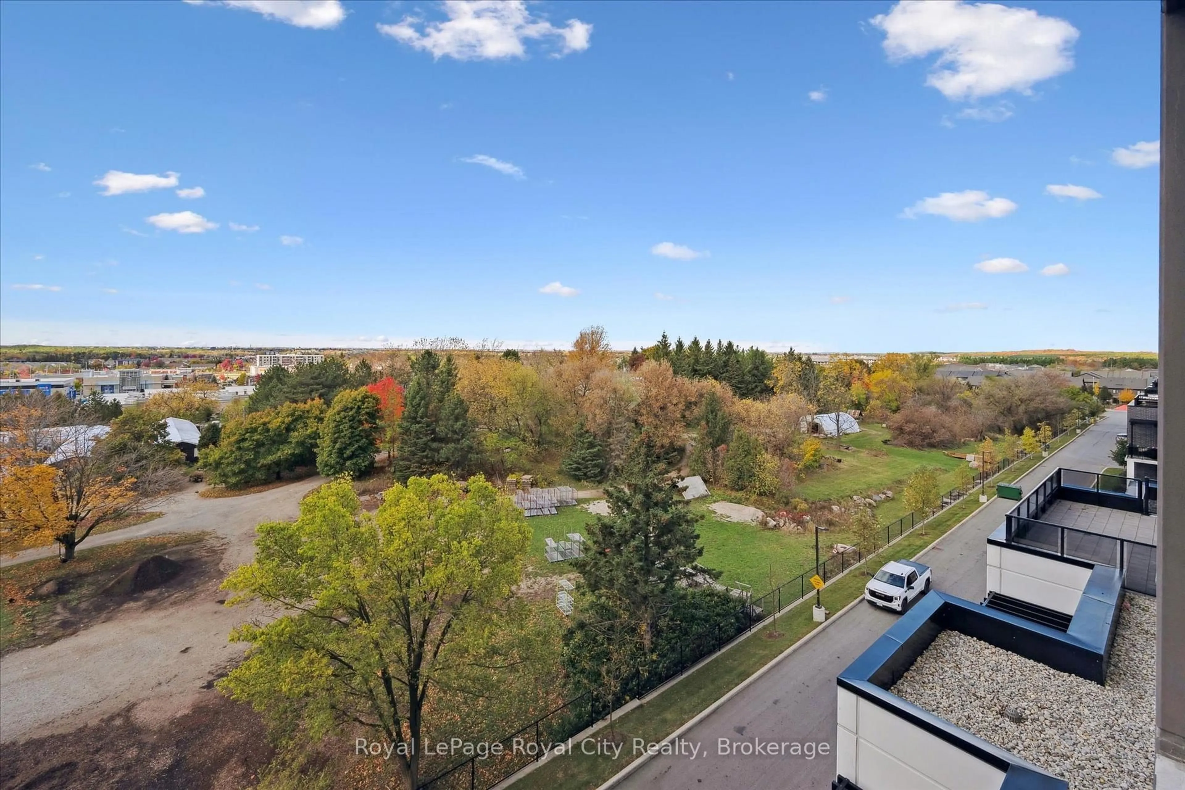 A pic from outside/outdoor area/front of a property/back of a property/a pic from drone, unknown for 1878 Gordon St #409, Guelph Ontario N1L 0P4