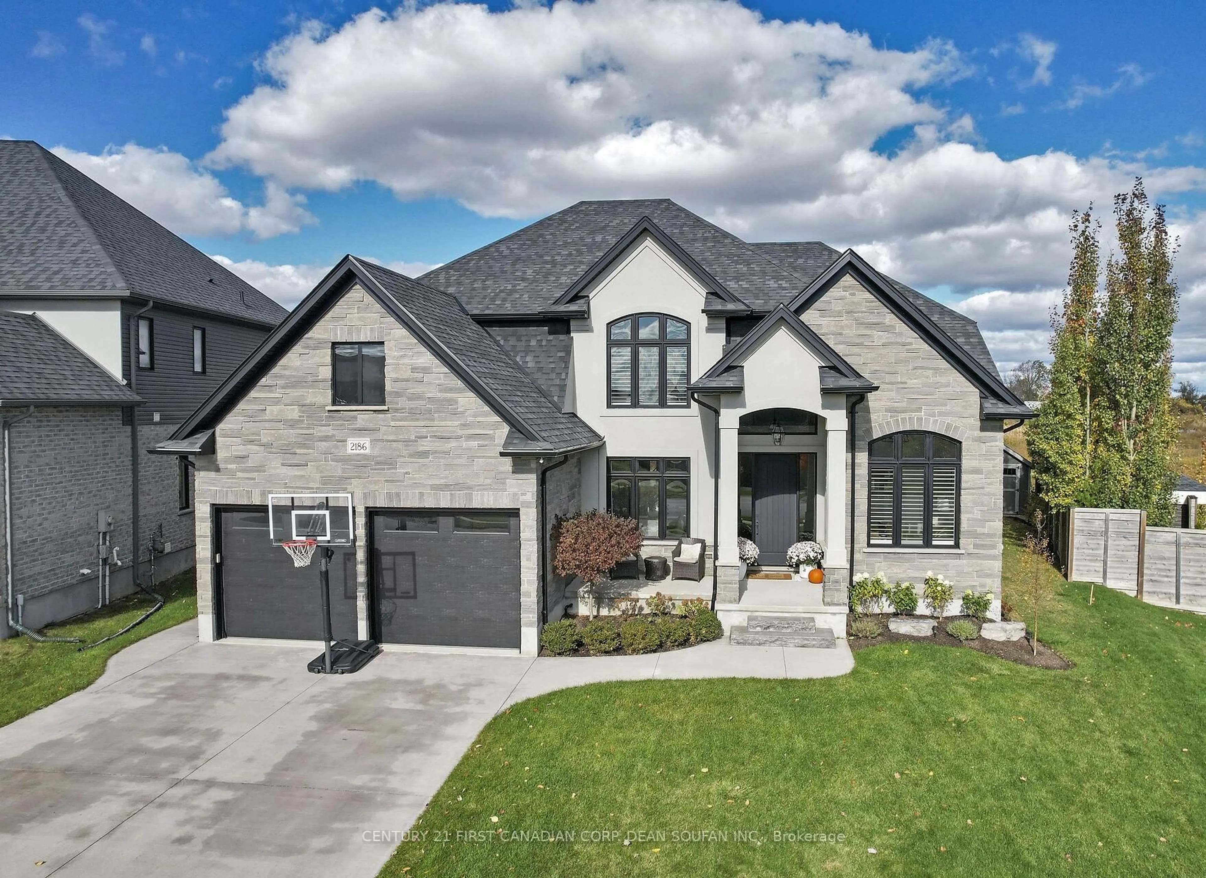 Home with brick exterior material, street for 2186 RED THORNE Ave, London South Ontario N6P 0E9