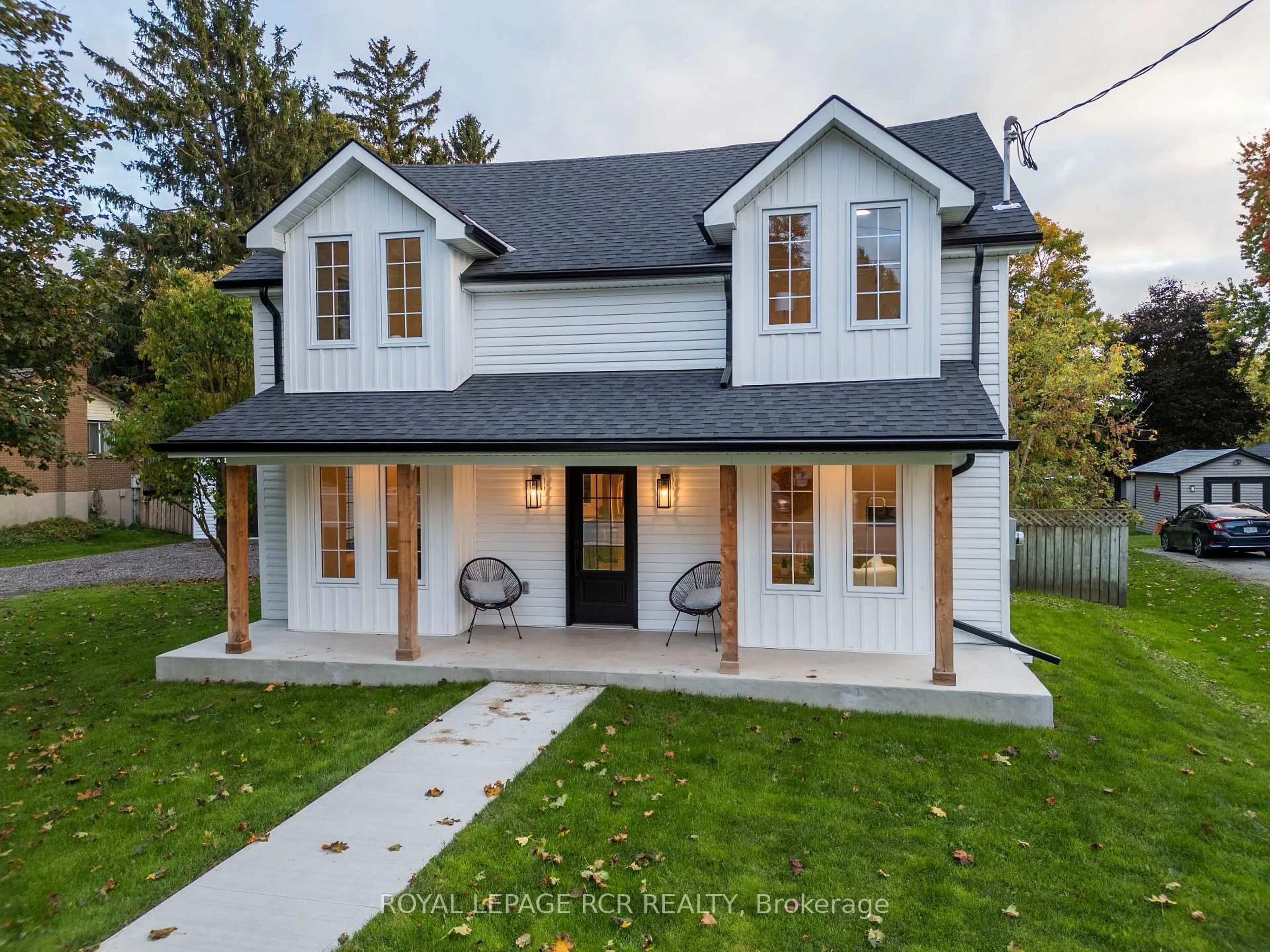 Home with vinyl exterior material, street for 349 Smith St, Wellington North Ontario N0G 1A0